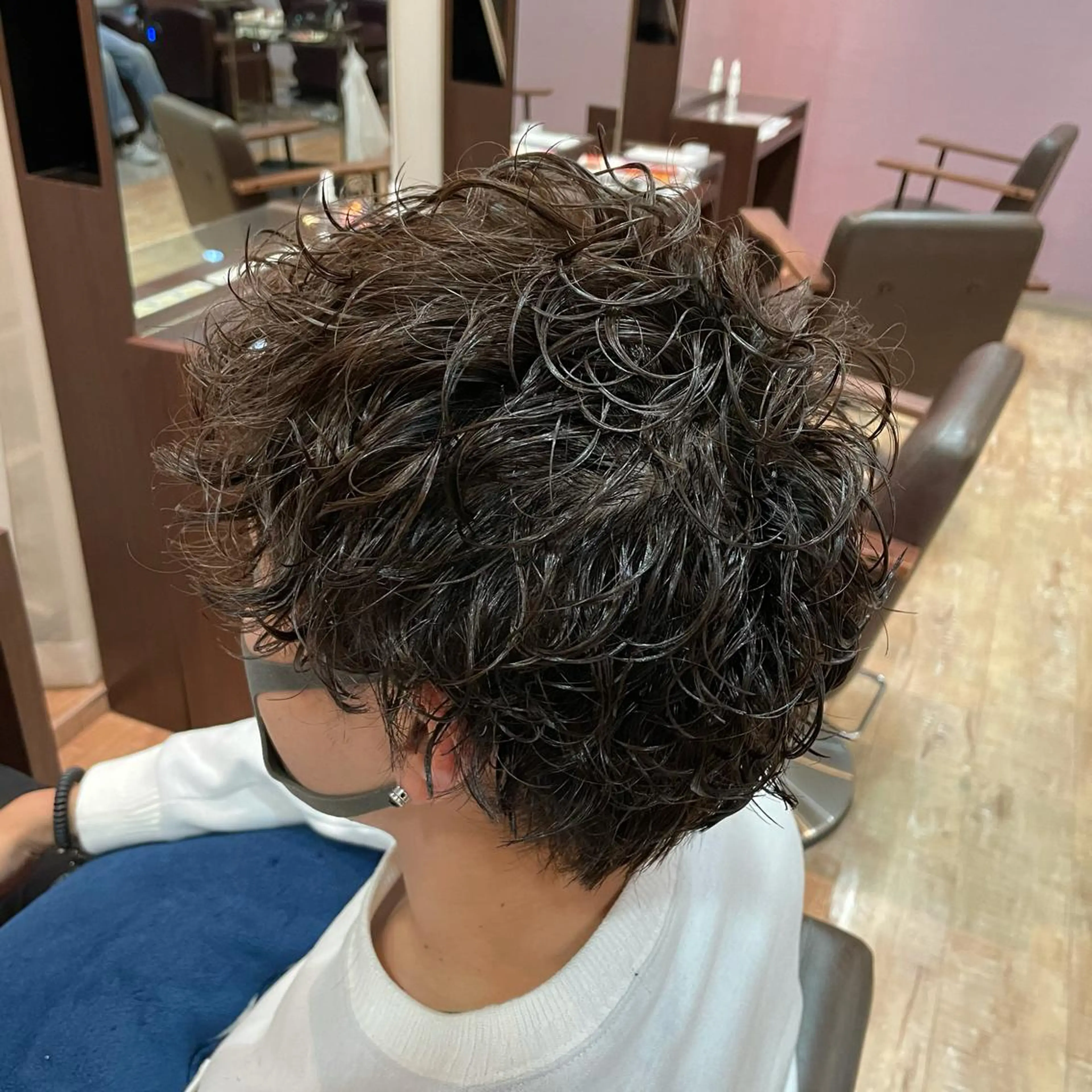 メンズパーマ＋カット👑の写真