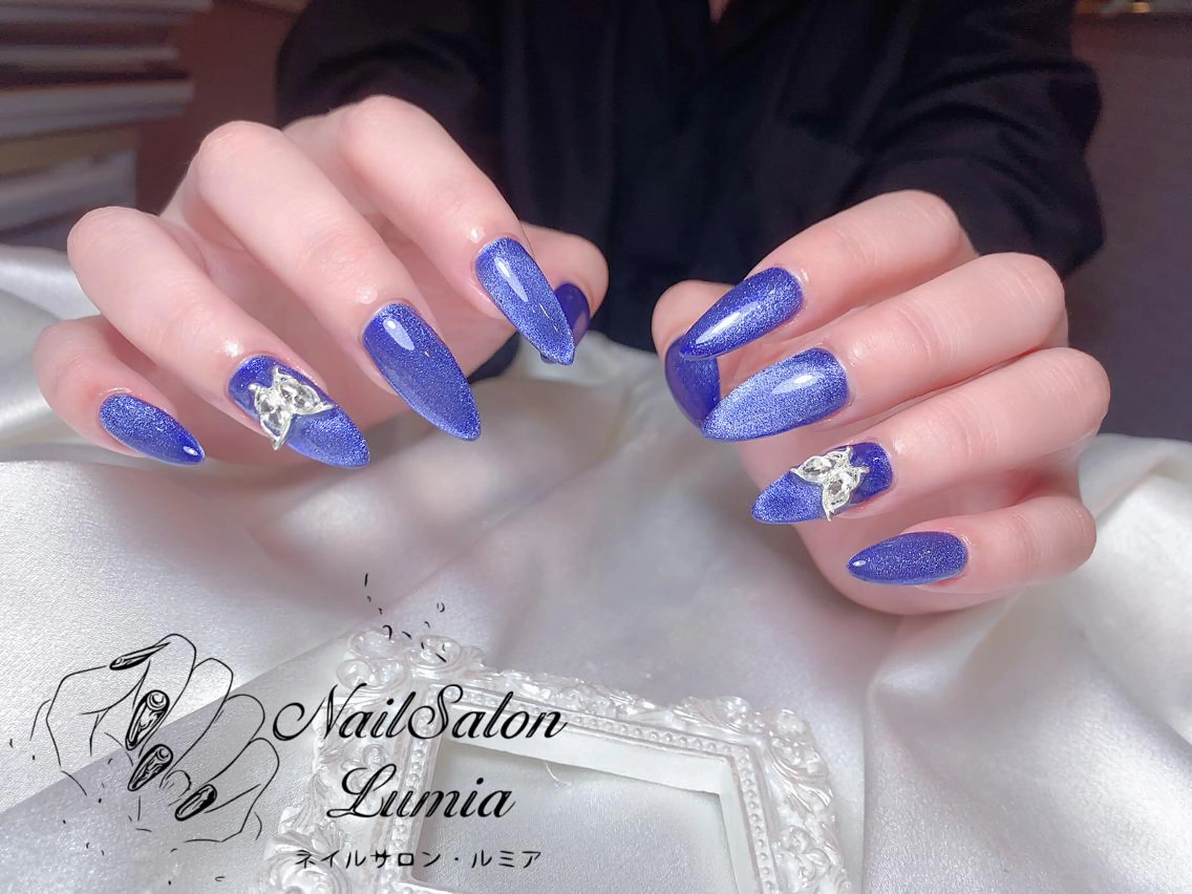 ネイル ハンドネイル ネイルサロン ルミア Lumia 店長のネイルデザイン