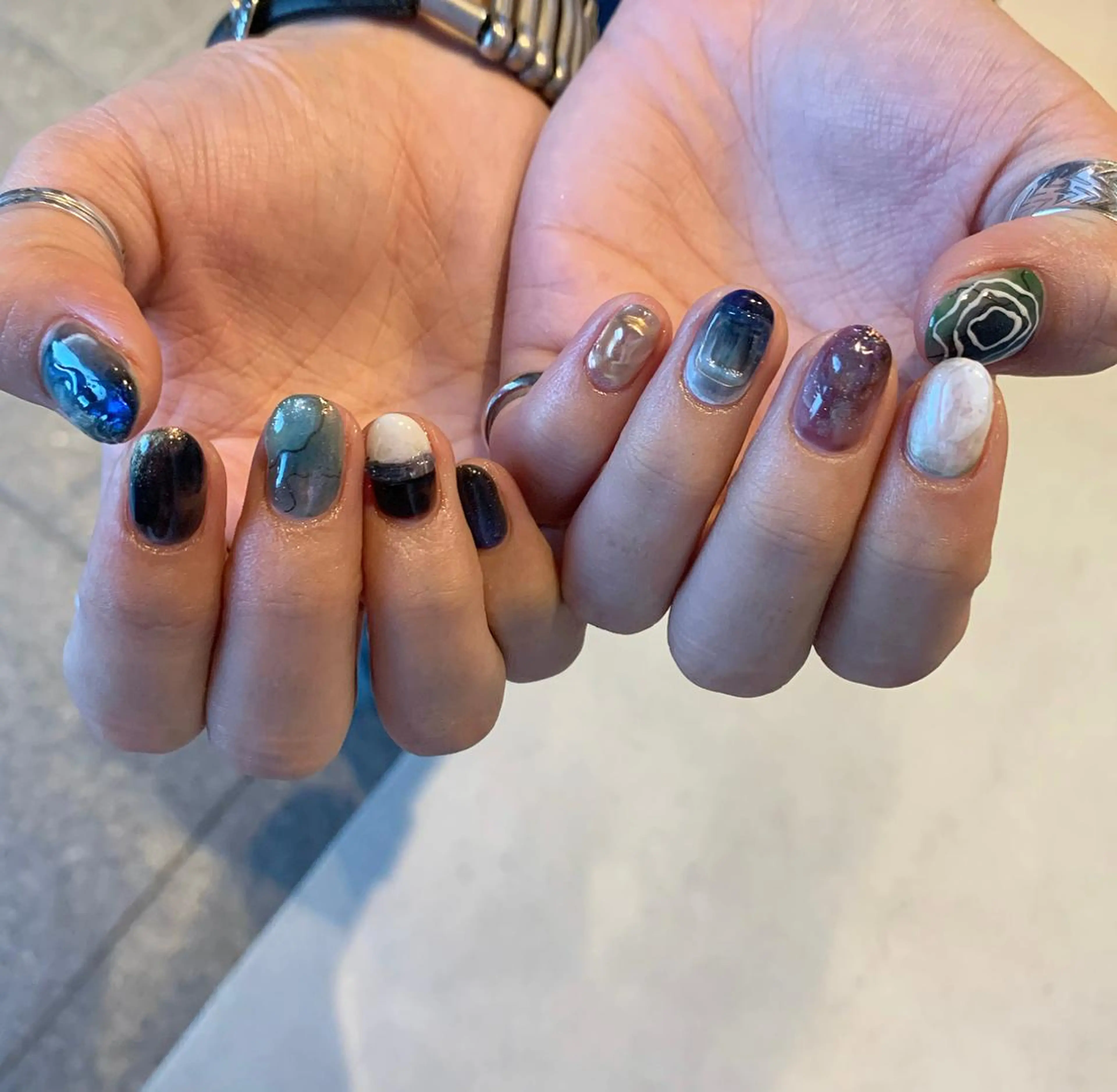 ネイル にしぐち はるかのネイルデザイン