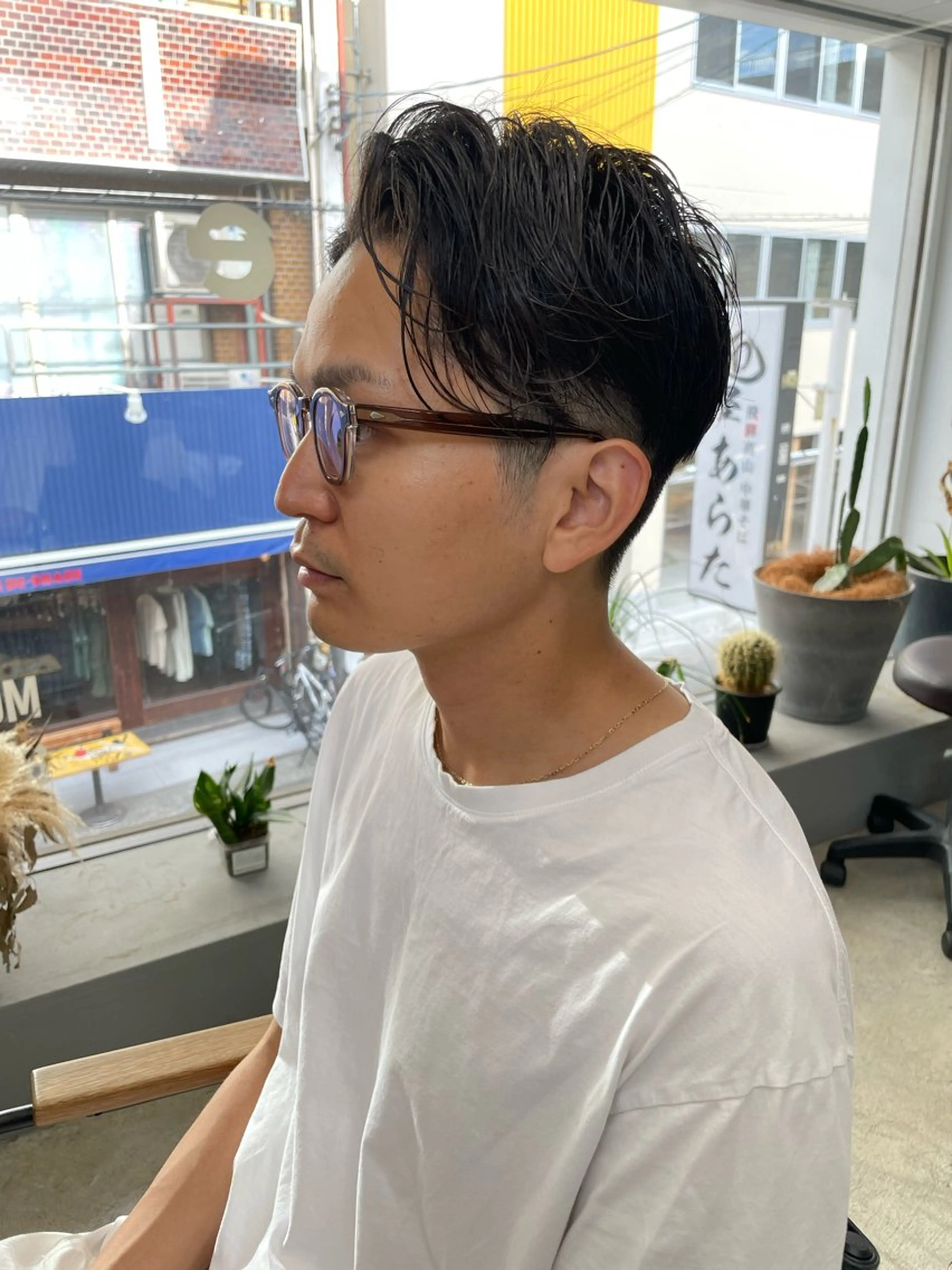 ショート メンズ メンズ専門サロン wokeのヘアスタイル