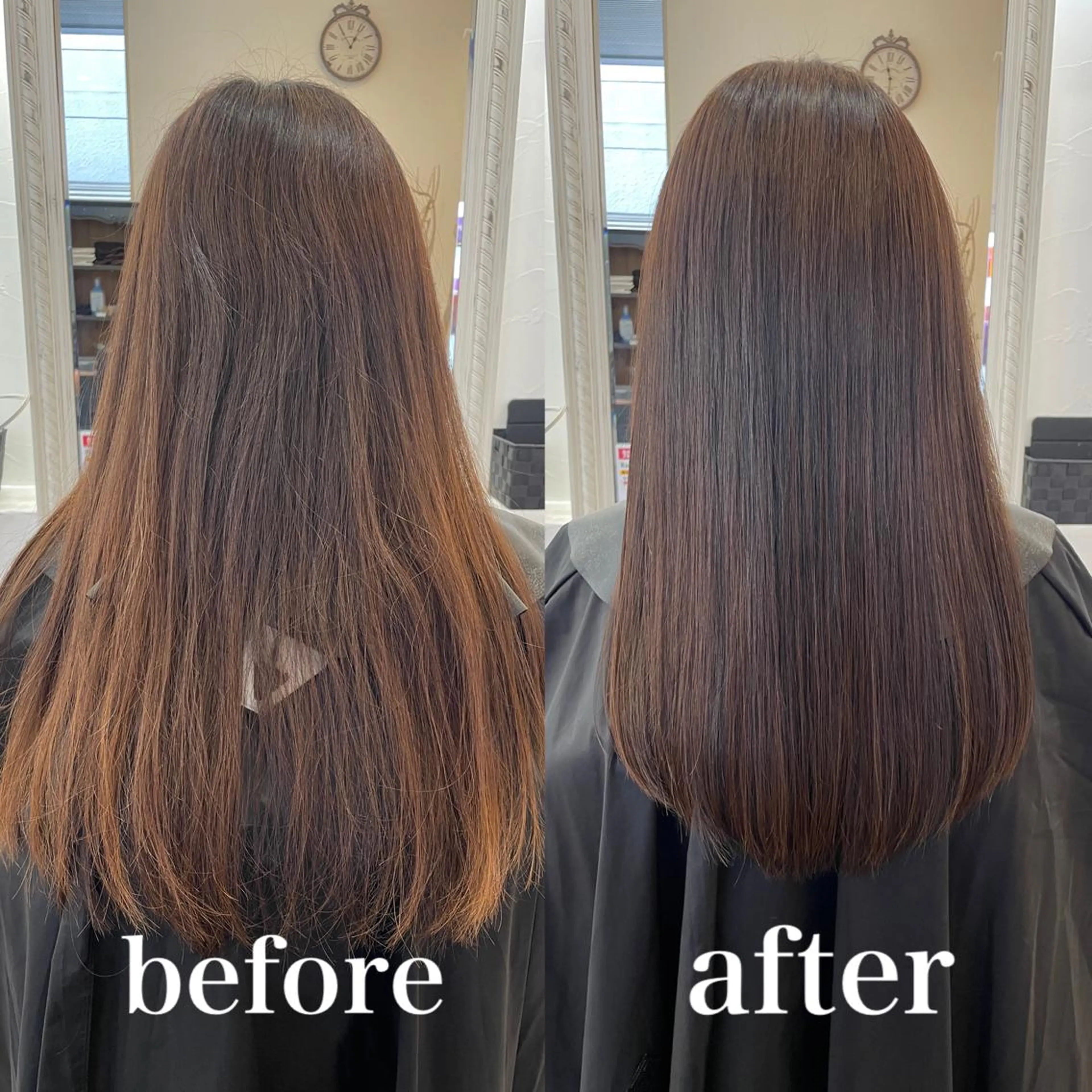 ロング 縮毛矯正/髪質改善 主税巧一のヘアスタイル