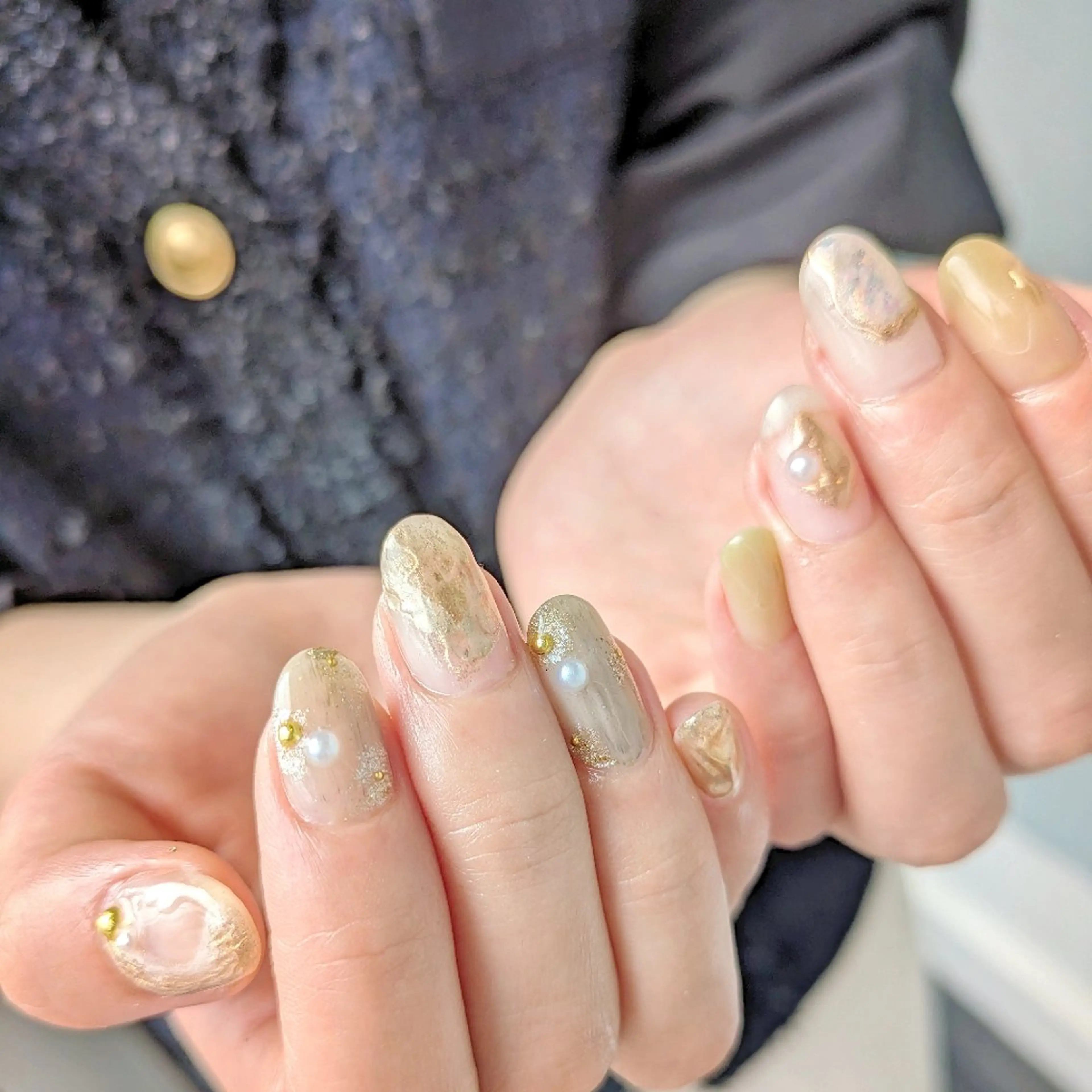 ネイル ニュアンスネイル ハンドネイル jolie  ISIHARAのネイルデザイン