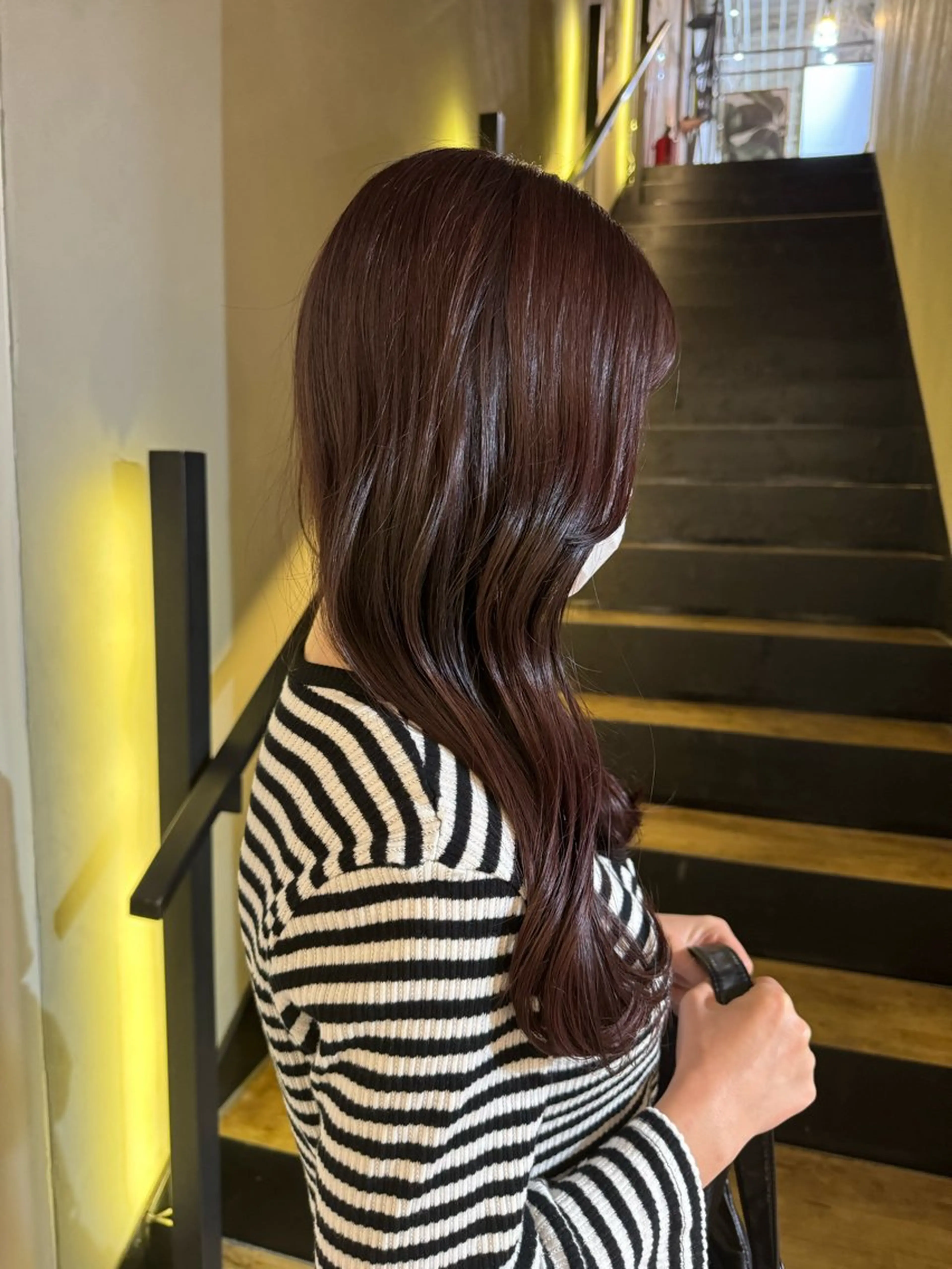 ロング ヘアカラー SEAM所属・詩音 ／札幌美容師のヘアスタイル