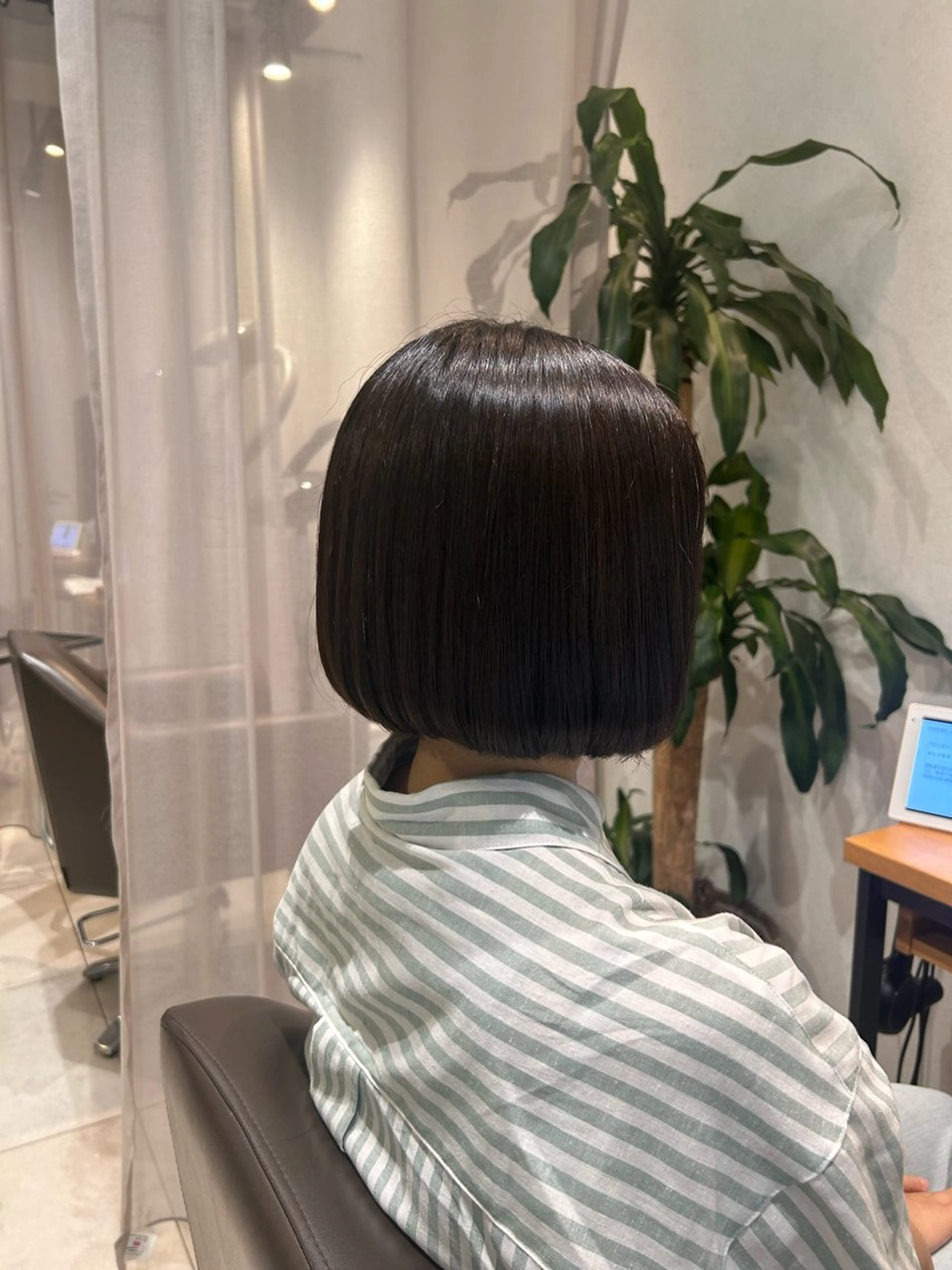 ショート 前下がりボブ ボブ カット 保坂 駿太郎のヘアスタイル