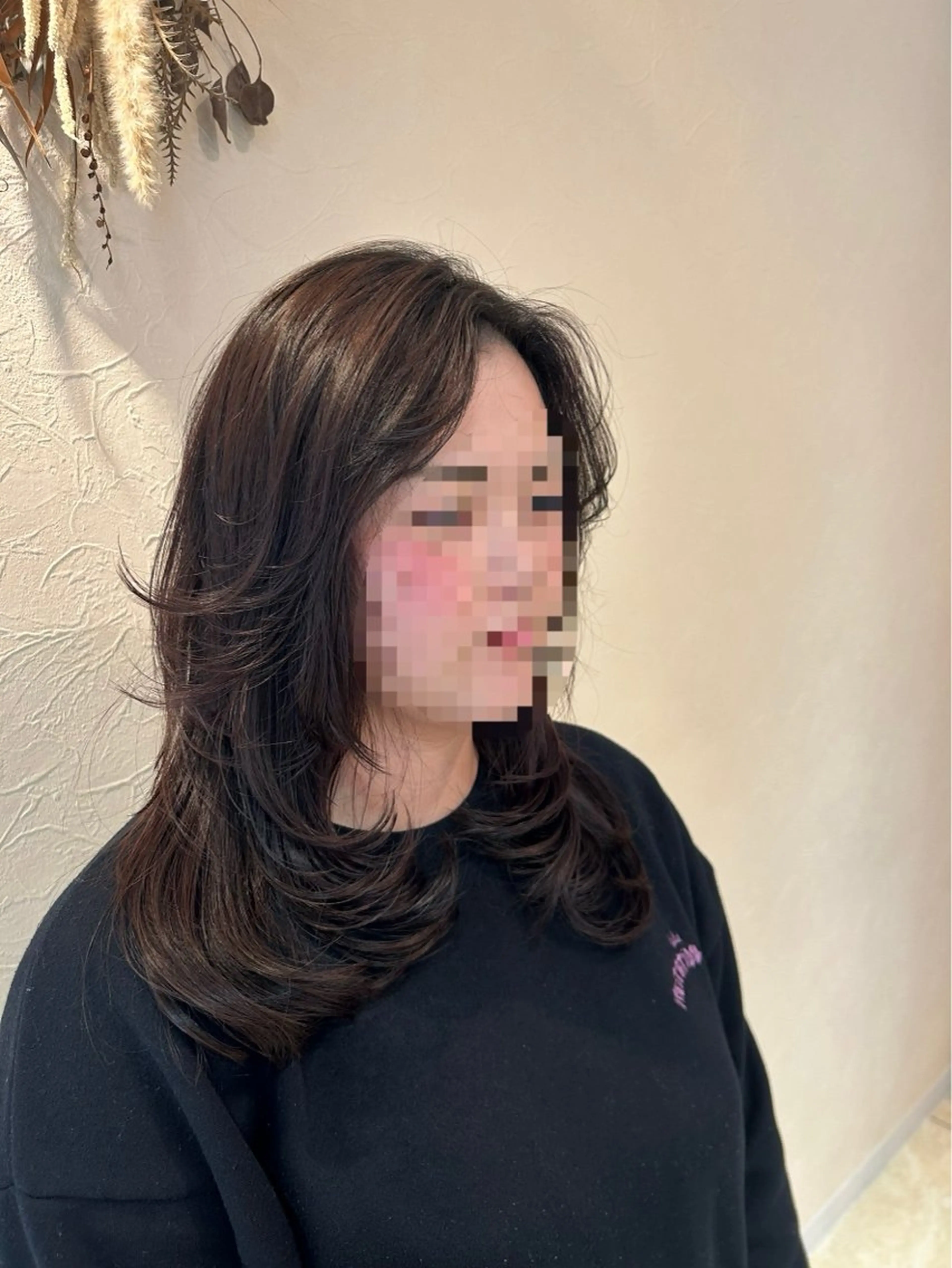 セミロング 海外ヘア/透明感ヘア 湘南台/hinakoのヘアスタイル