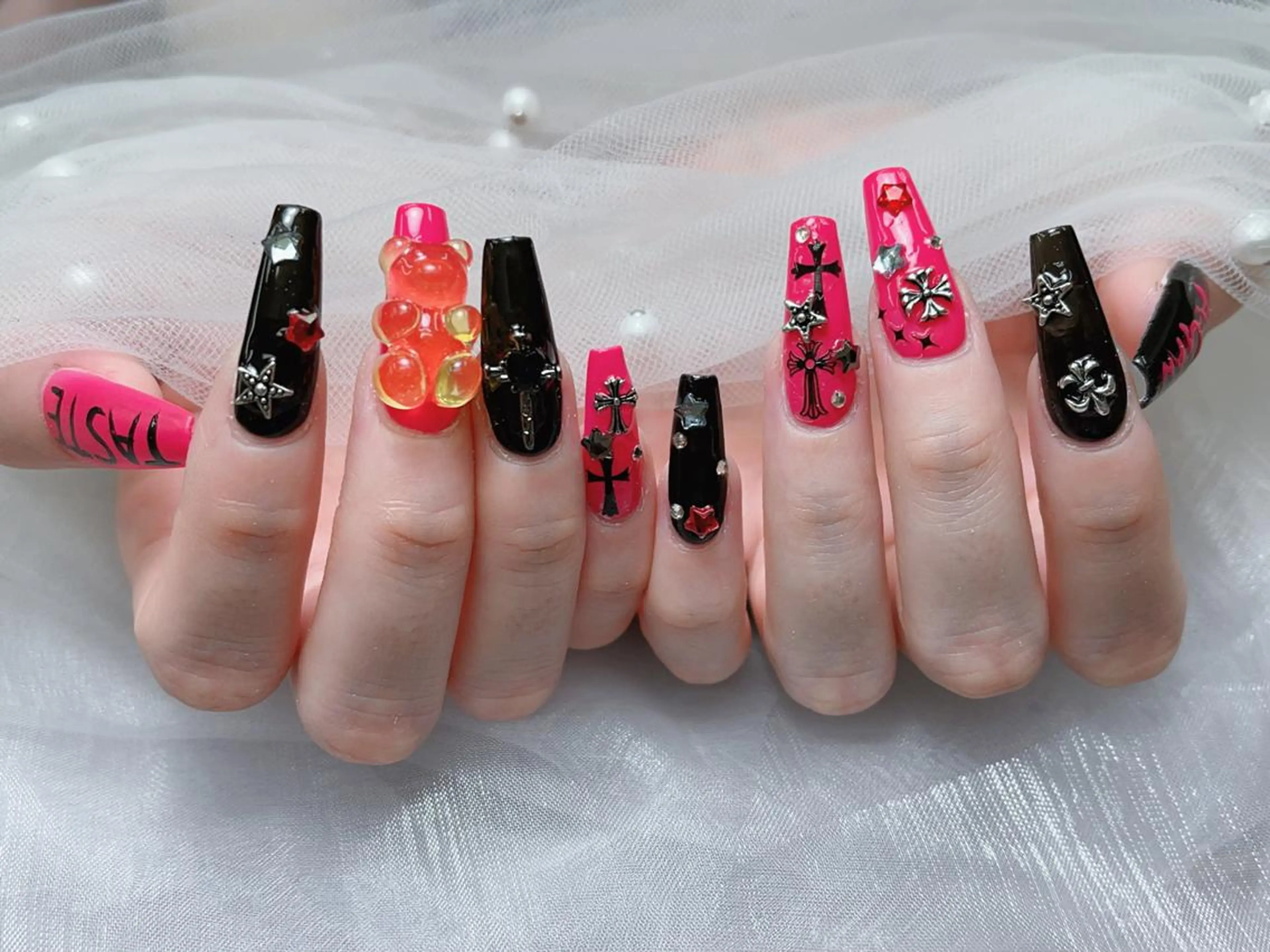 メンズ ネイル Bloom kabukiのネイルデザイン