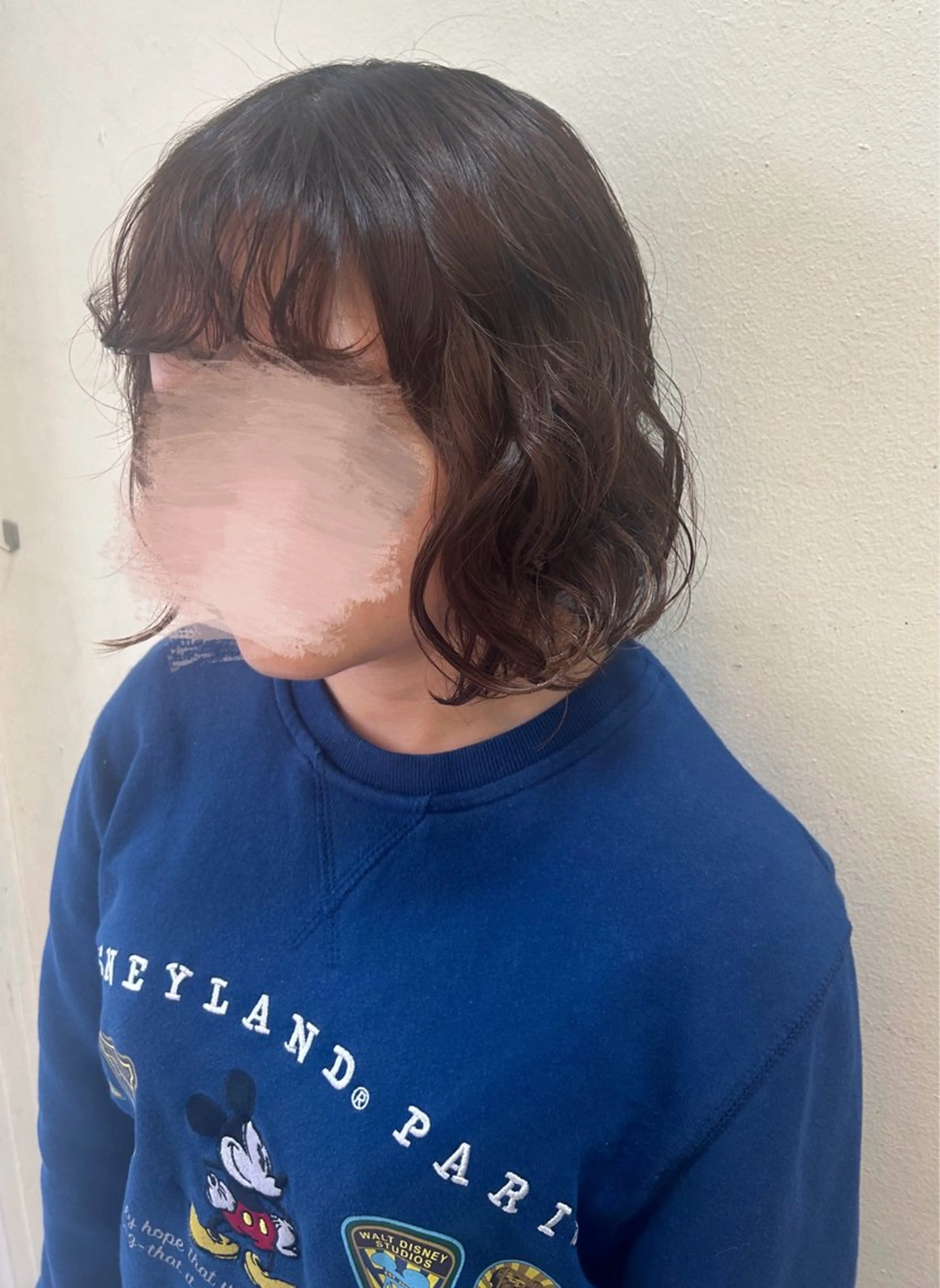 ミディアム カット パーマ 高津 千慧のヘアスタイル