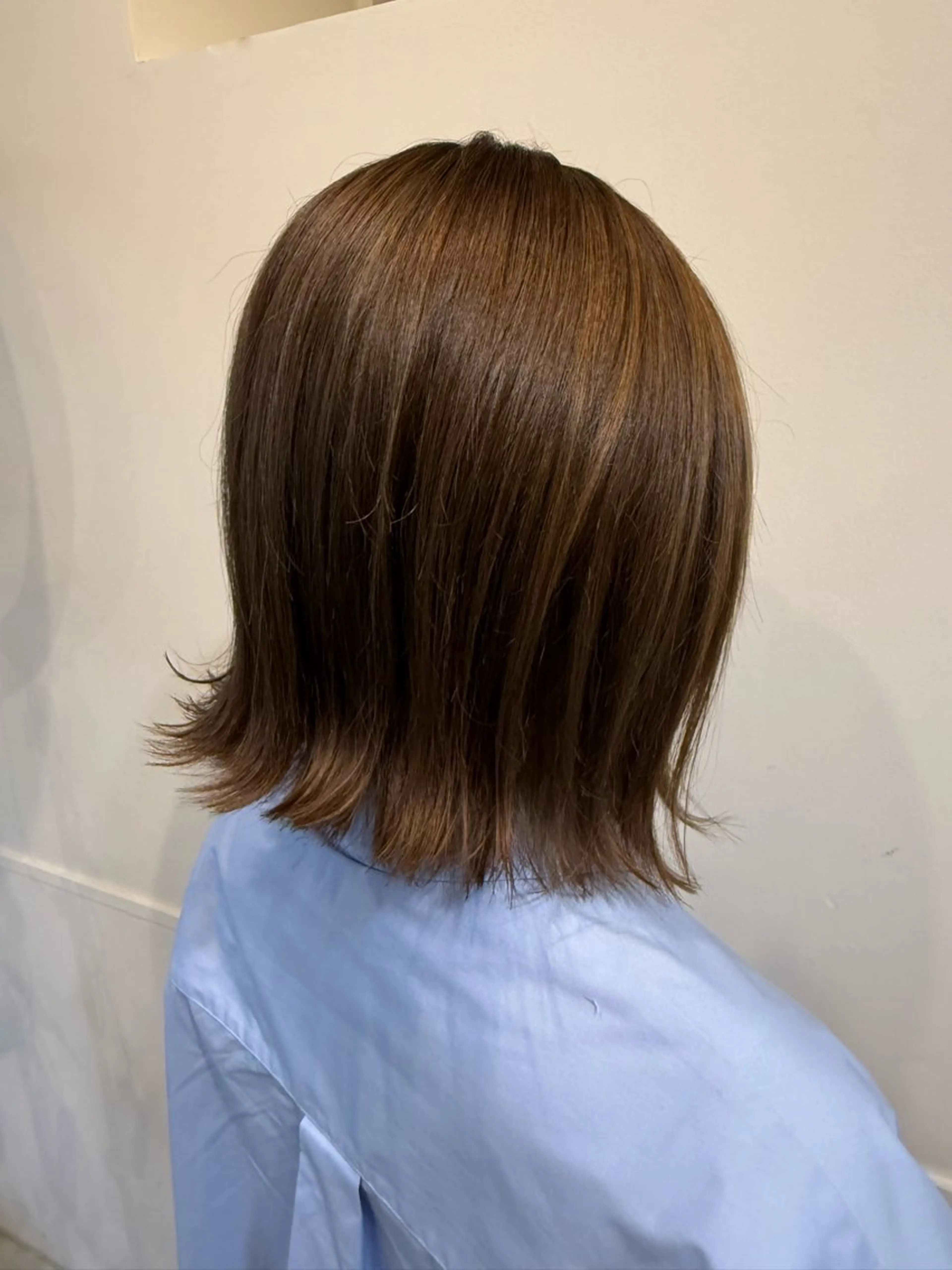 ミディアム ヘアカラー トリートメント LANI hair resortのヘアスタイル