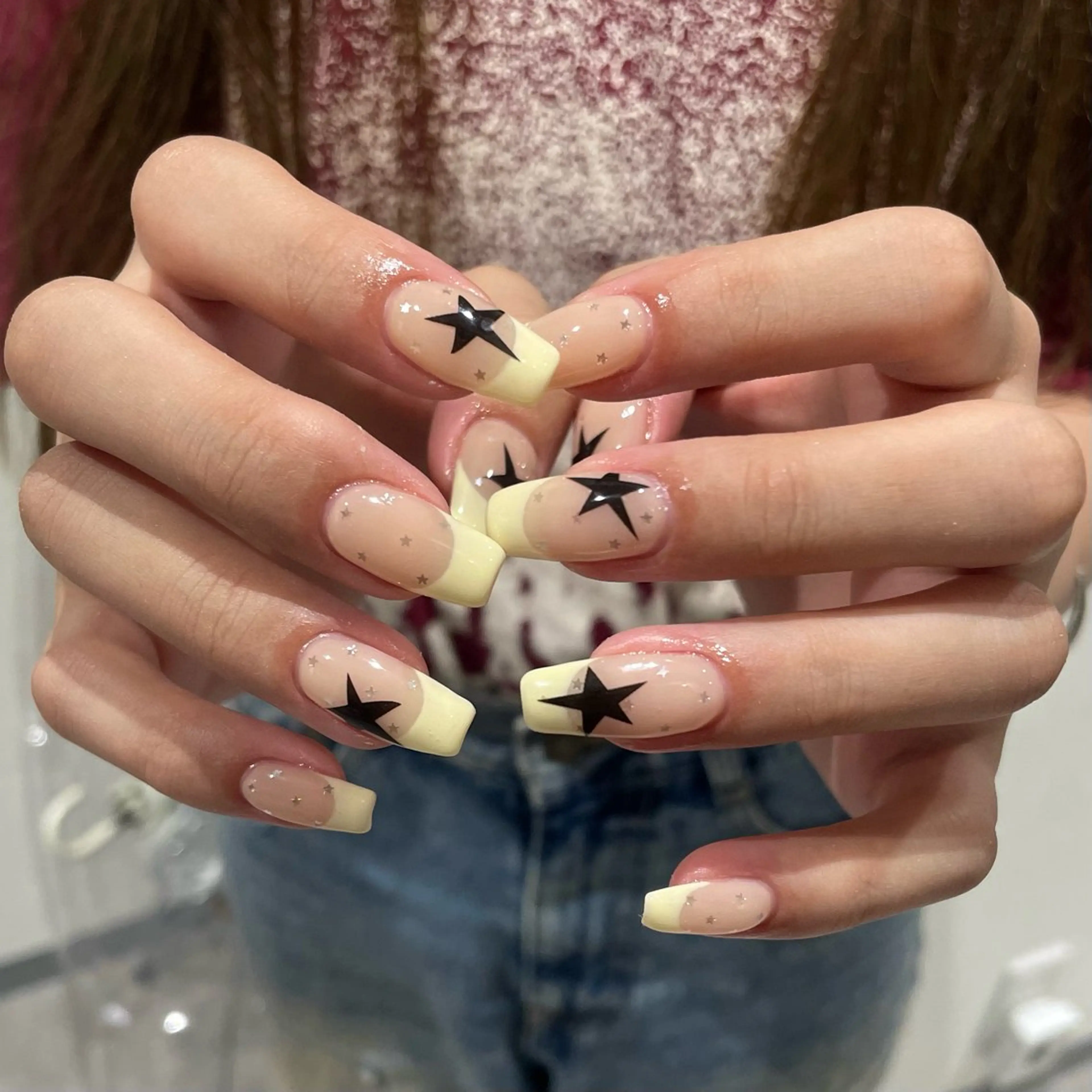 【オフなし】🤍10本アート👒🧁持ち込みデザイン ＊補足説明を必ずご確認ください♩の写真