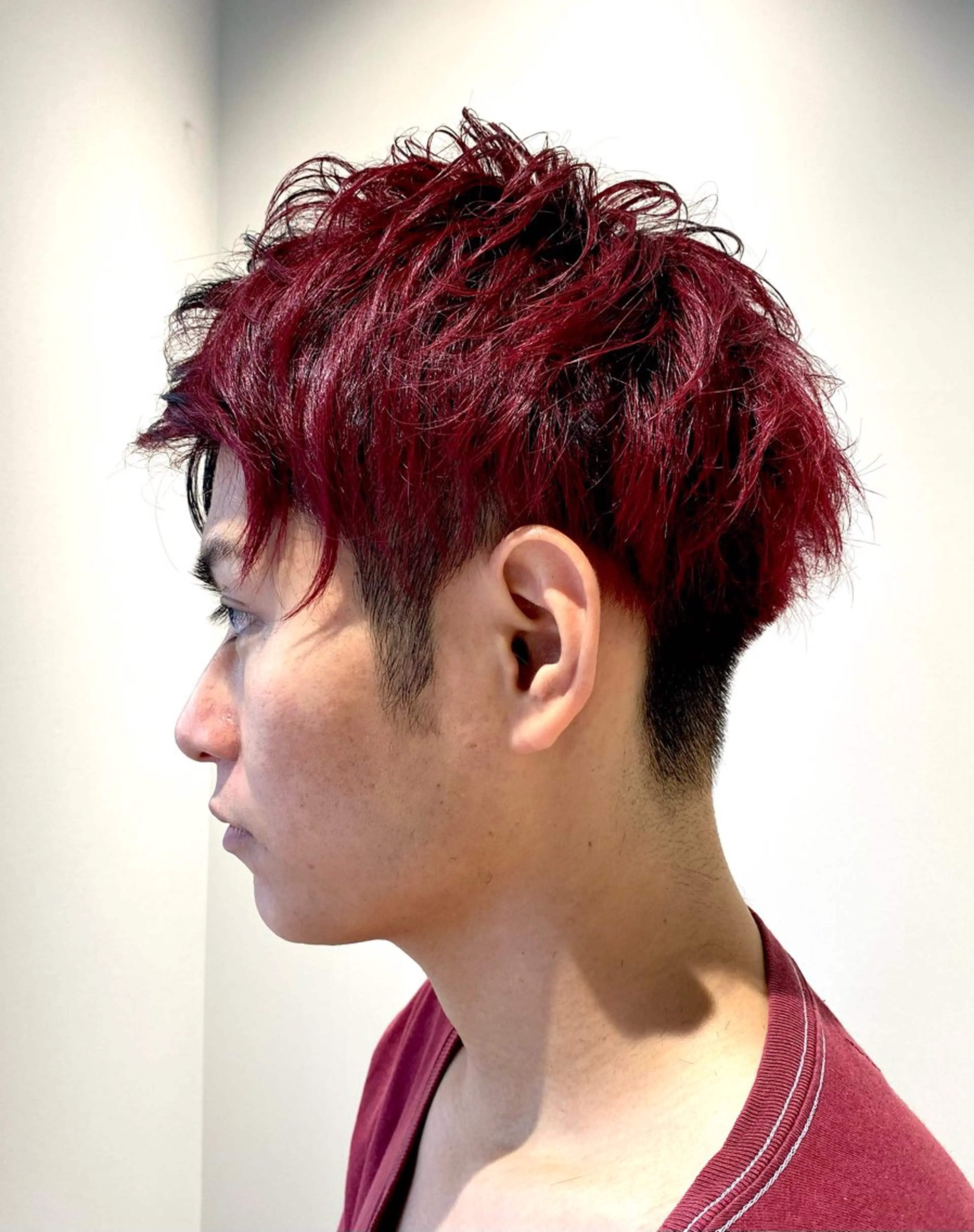 メンズ アップバング メンズショート メンズサロン NoLimit所属・メンズ特化 ヤマタニ　ユウワのヘアスタイル