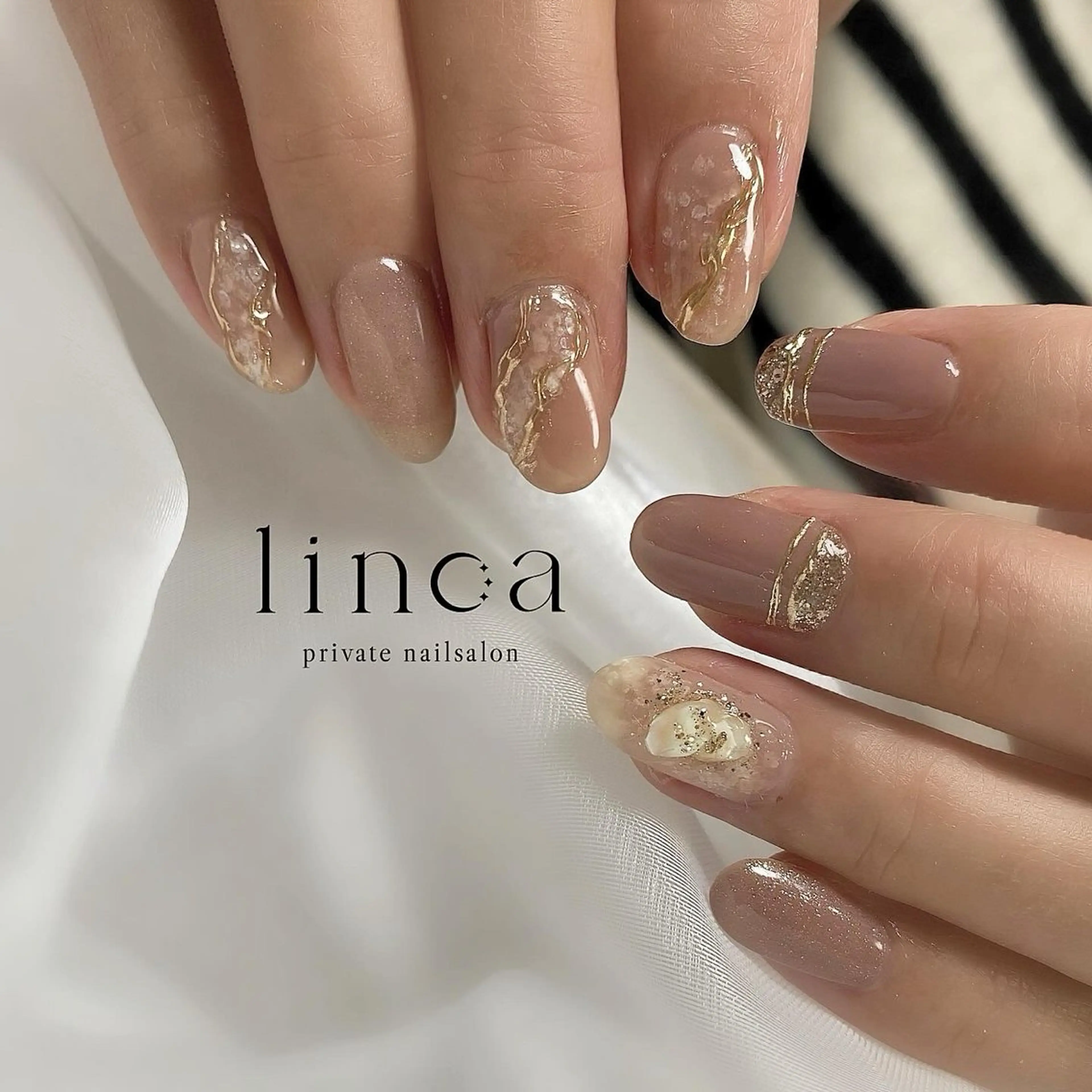 ネイル アートネイル linoa nailのネイルデザイン