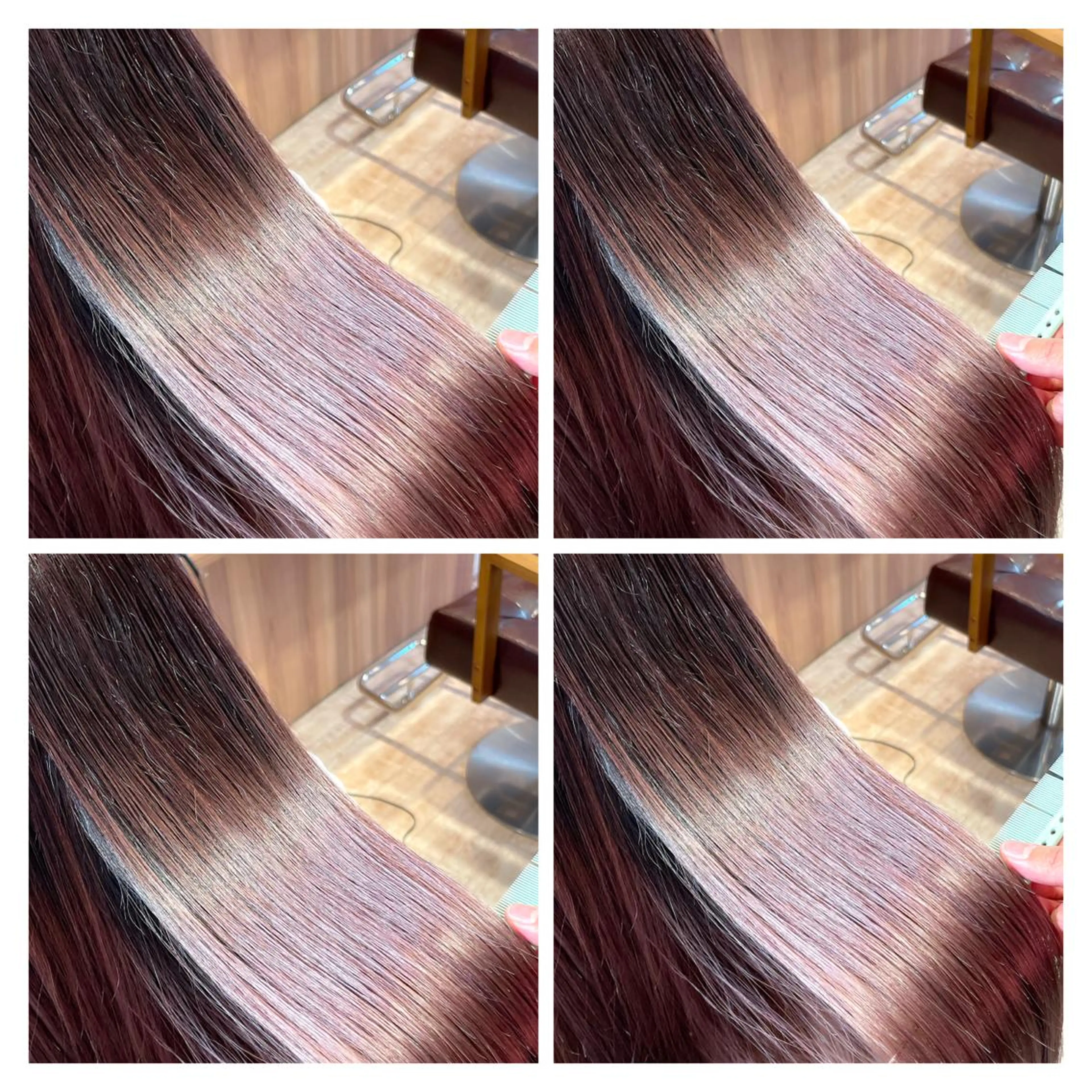 セミロング カラー 切りっぱなしボブ アディクシーカラー アッシュ アッシュブラック ベージュカラー xepu【エクシープ】所属・💎縮毛矯正・ 美髪💎DAICHIのヘアスタイル