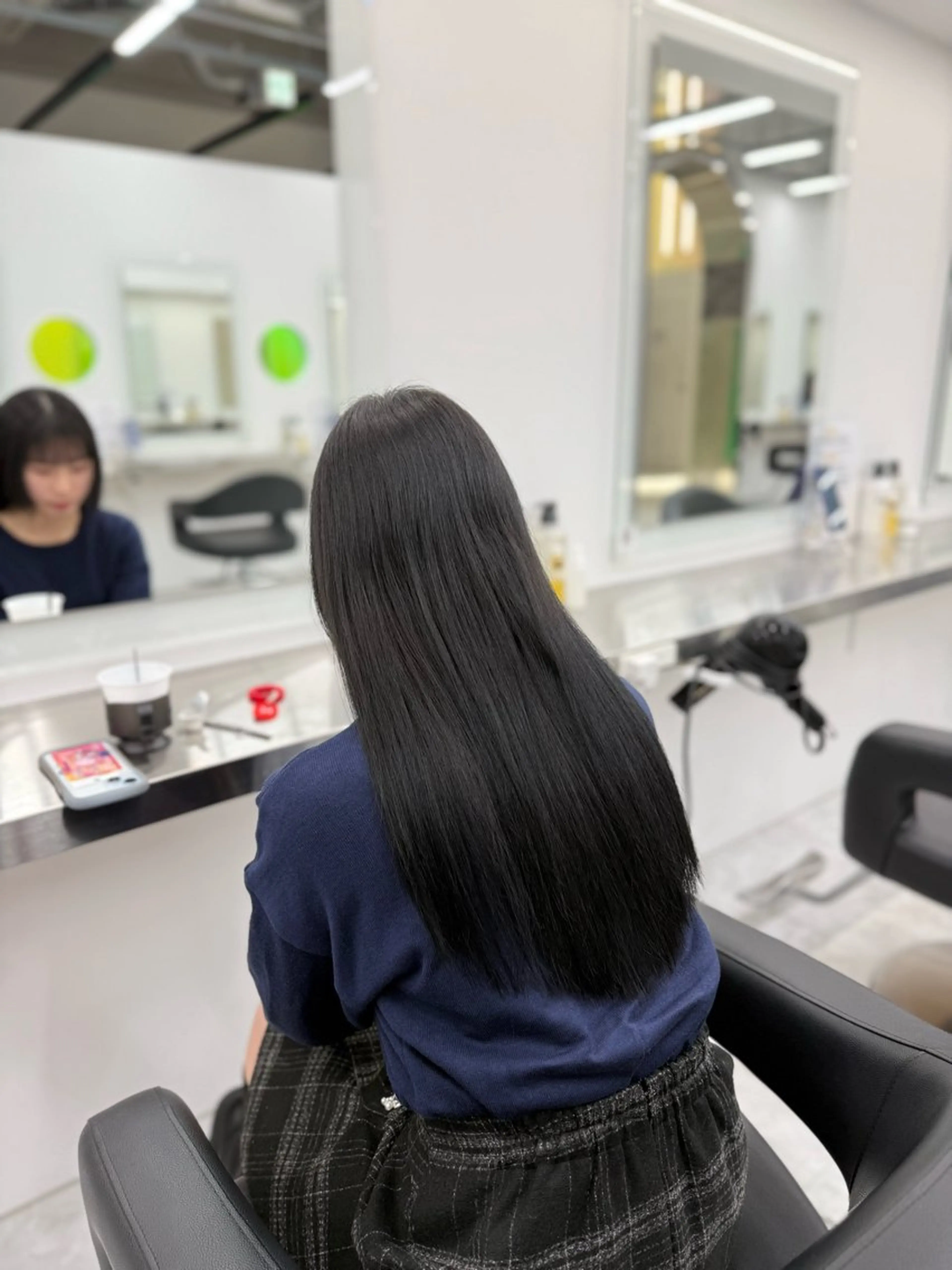 ロング カラー 中韓レイヤー/ ブラウン🤎はやとのヘアスタイル