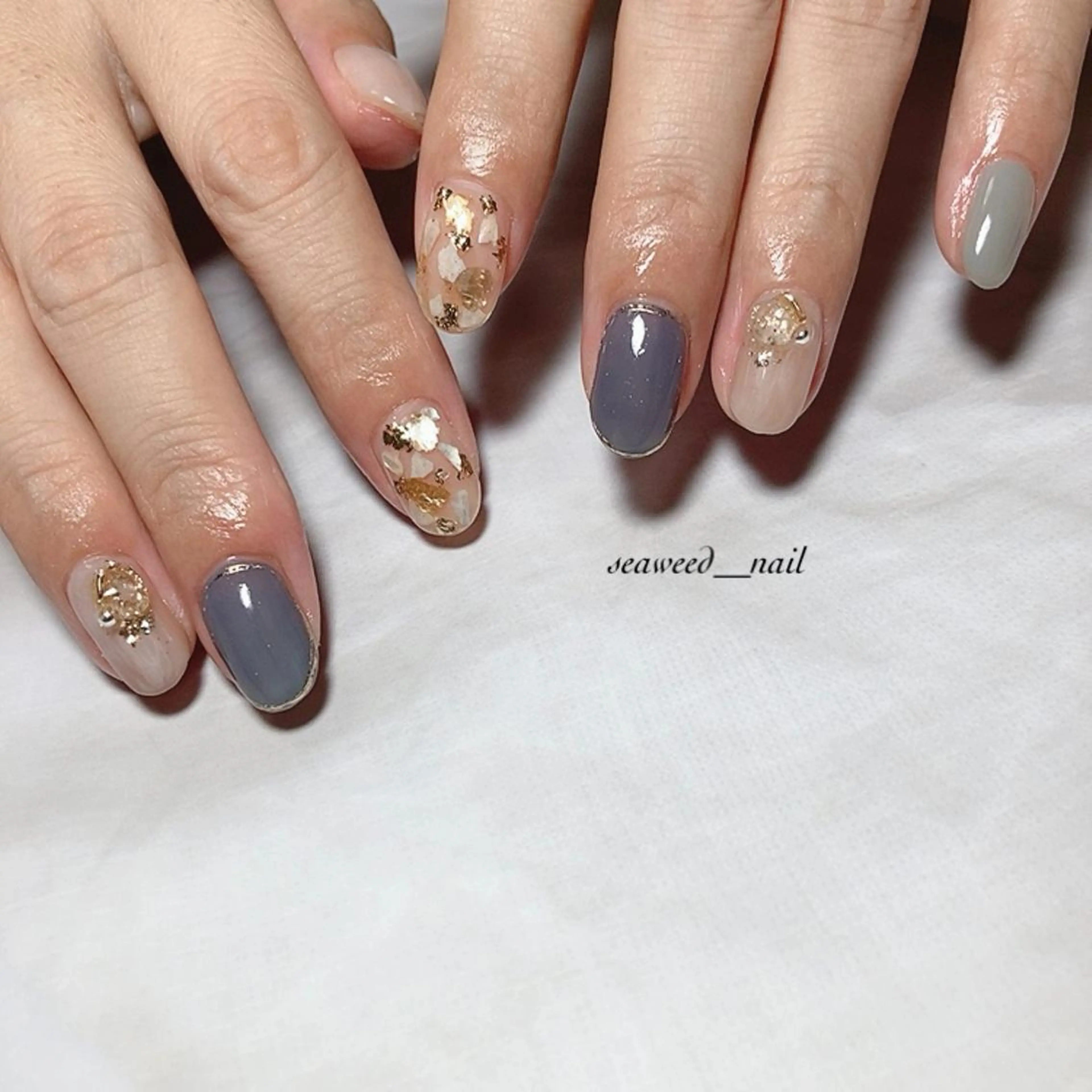 ネイル seaweed nailのネイルデザイン