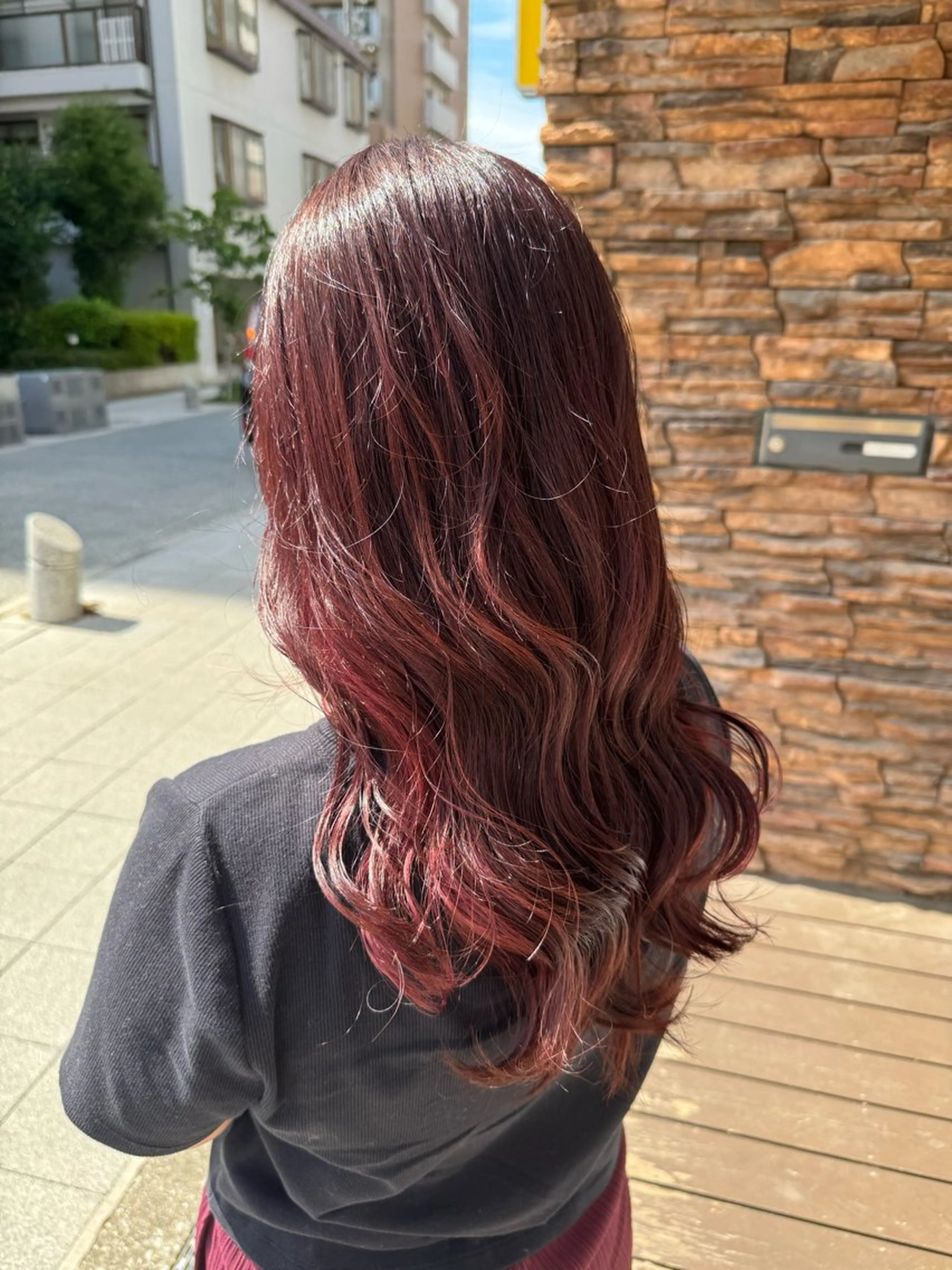 ロング 小村 誠也のヘアスタイル