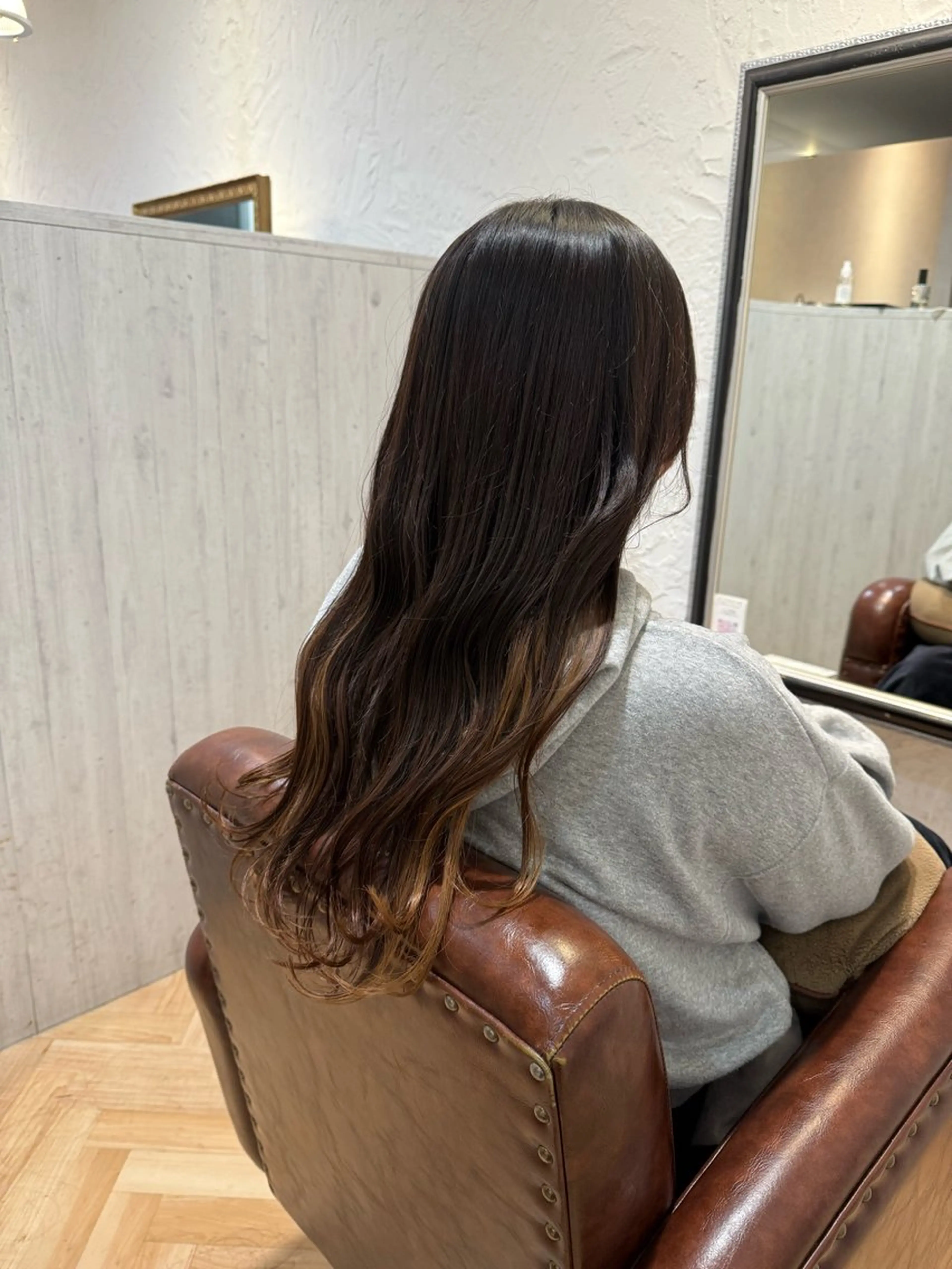 ロング 韓国風ヘア レイヤーカット ローレイヤー hair salon  CAMON.所属・仙台/camon/ airiのヘアスタイル