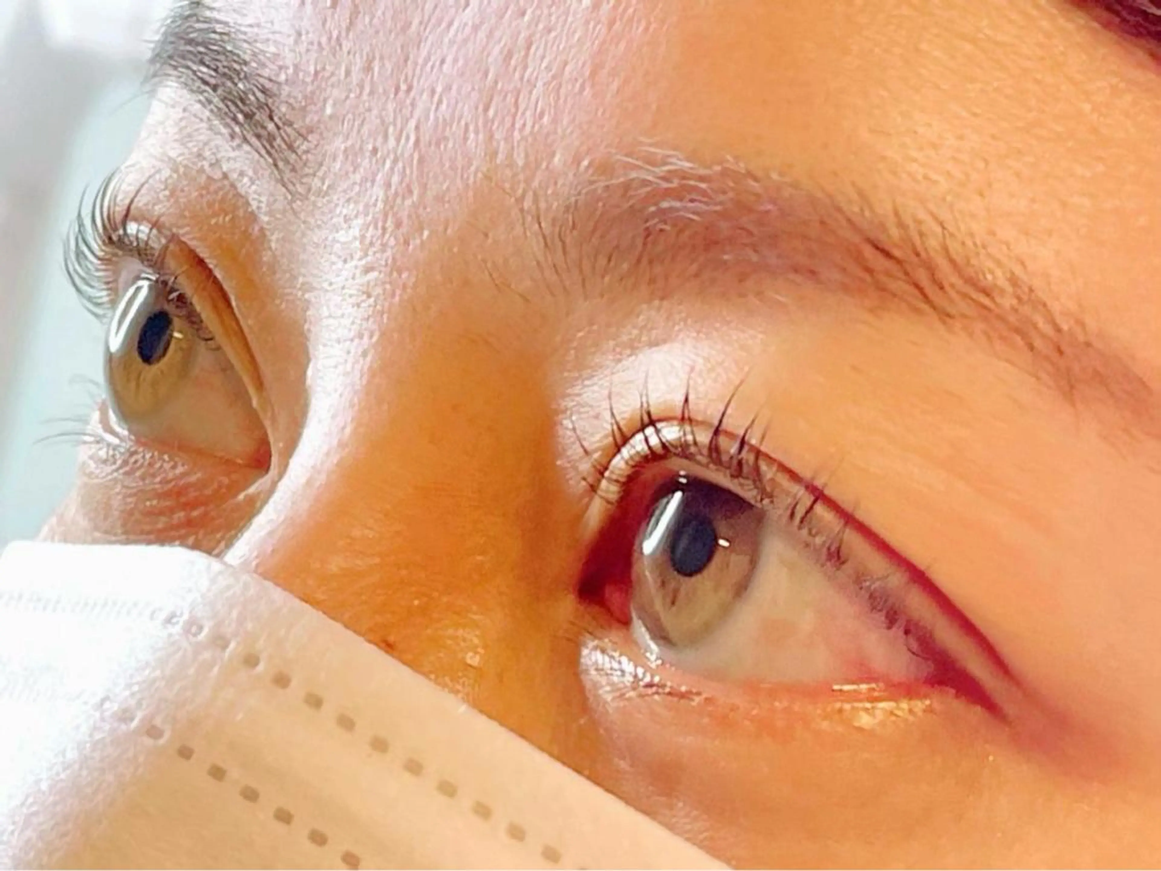 空き時間限定　4Dflowまつ毛パーマ☆ハリコシUPのspトリートメント付　アイシャンプー付きの写真