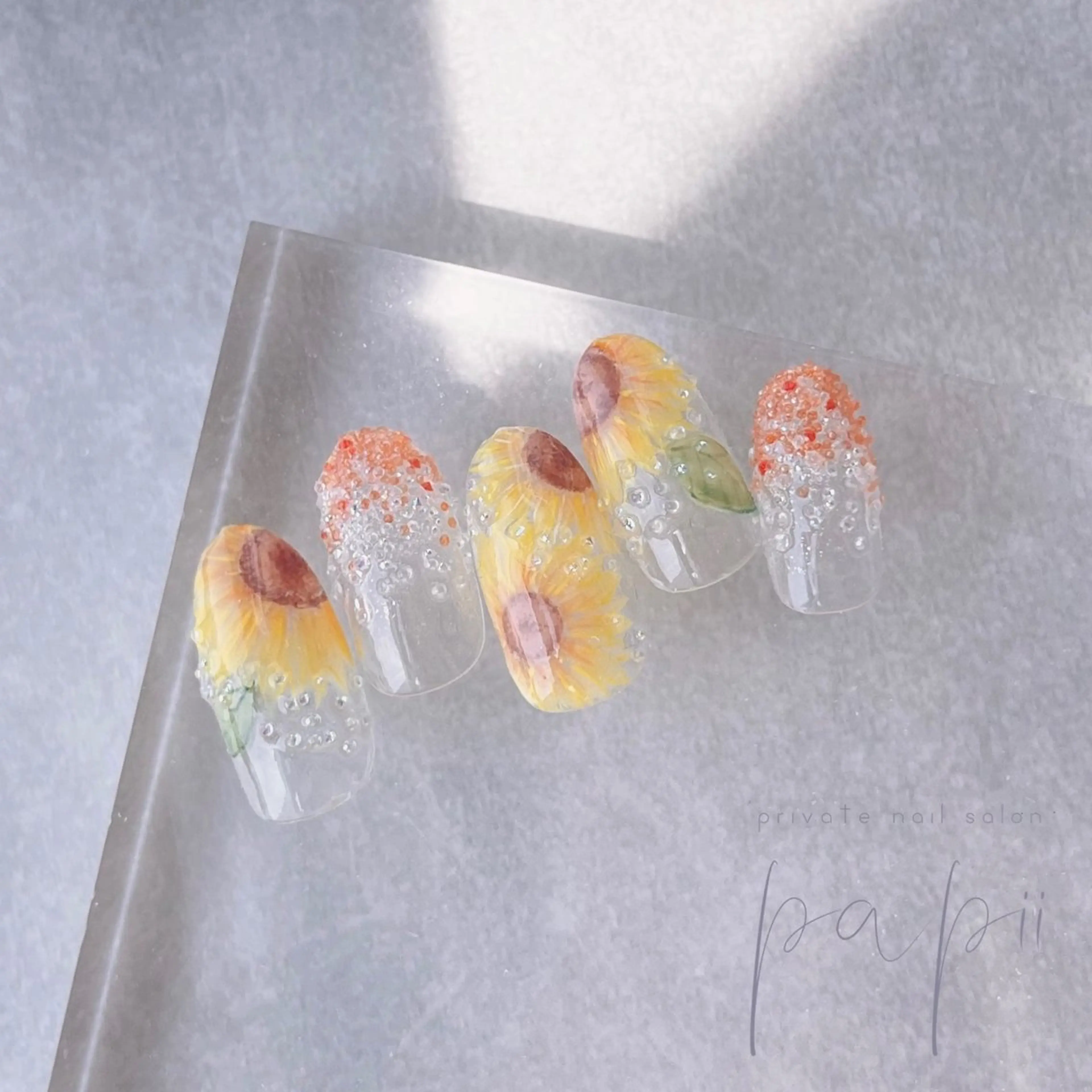 ネイル アートネイル ハンドネイル private nail salon papii所属・papii☆ kurodaのネイルデザイン