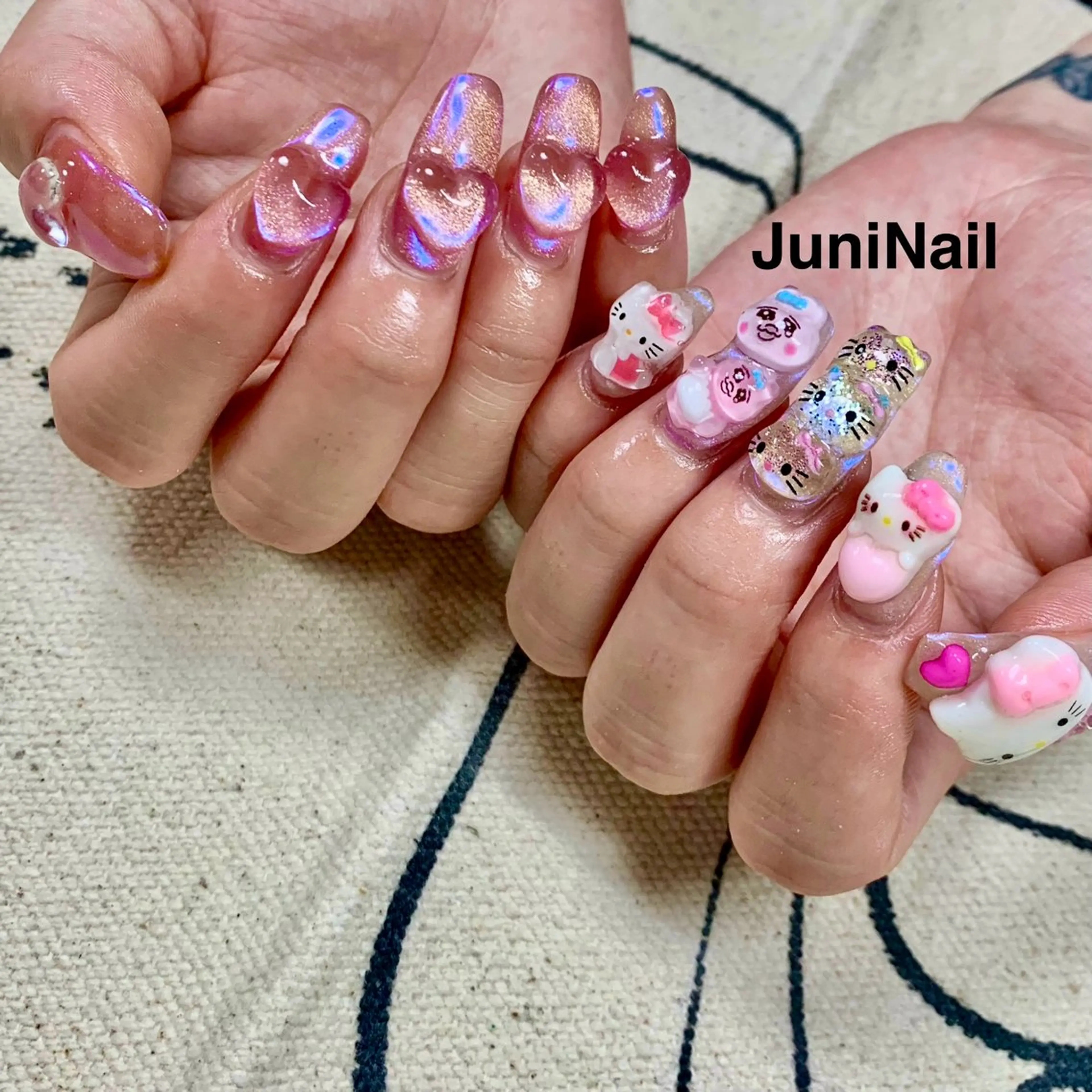 ネイル ハンドネイル JuniNail 주니네일🇰🇷suのネイルデザイン