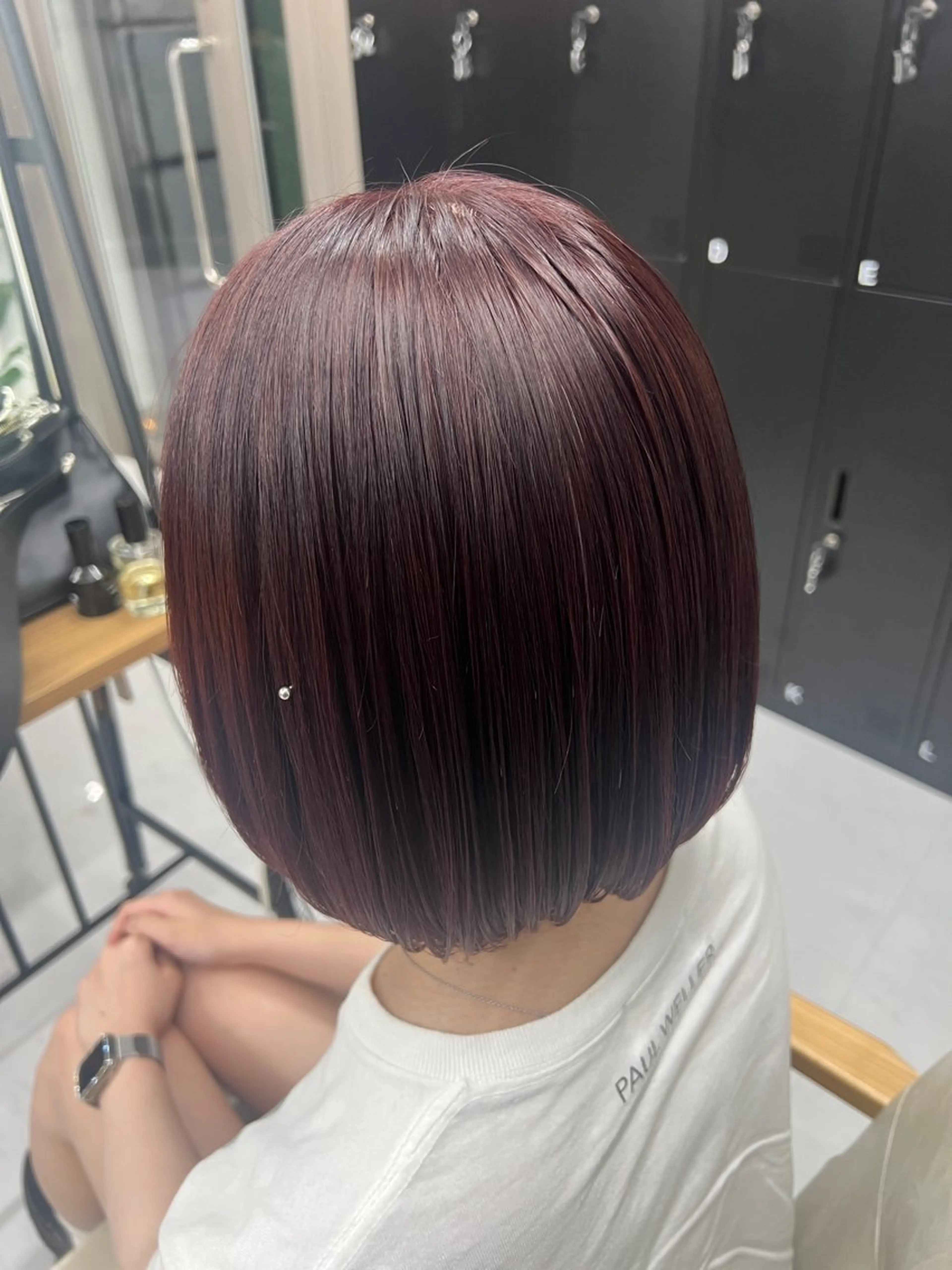 ショート カラー おもかわ おとなのヘアスタイル