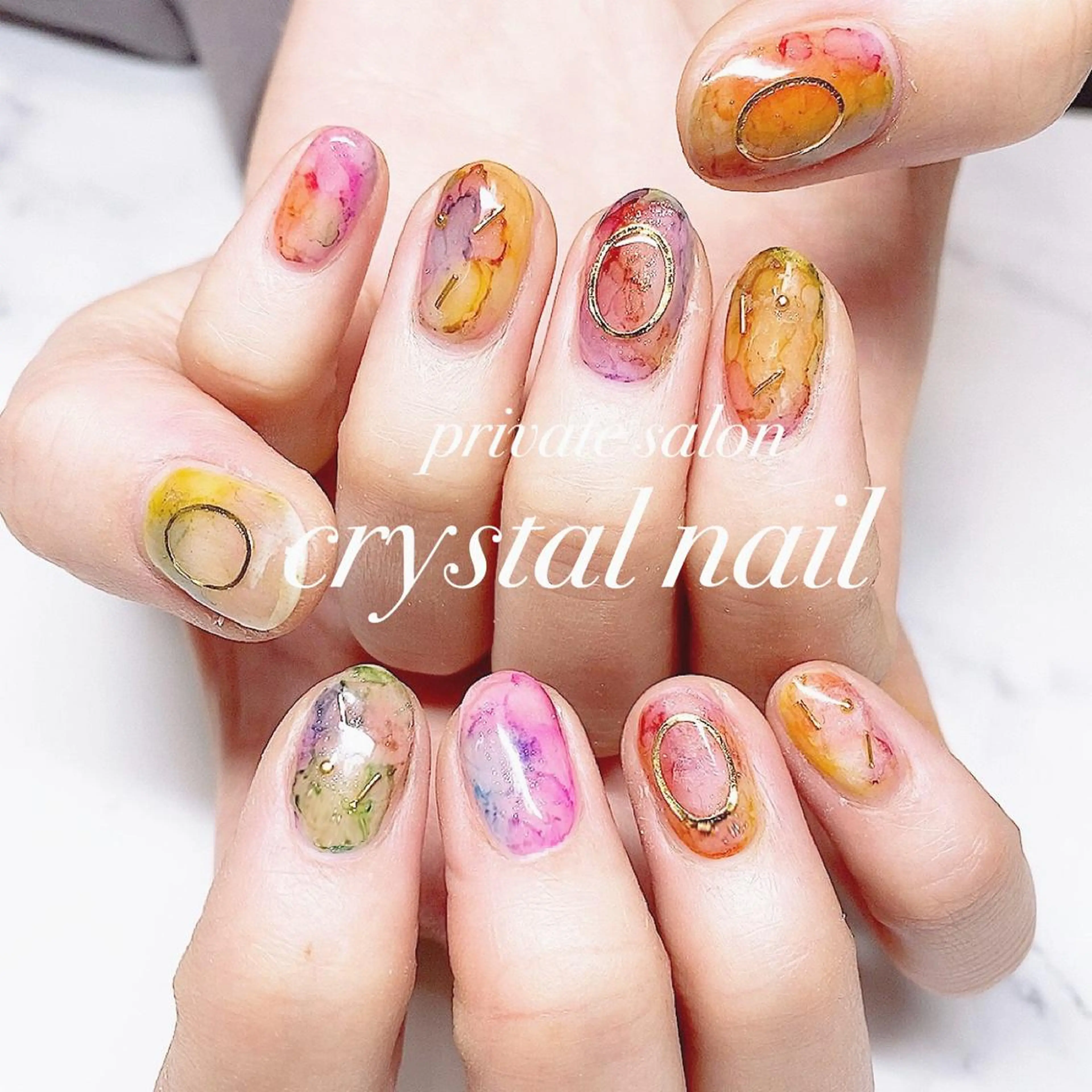 ネイル Crystal Nailのネイルデザイン