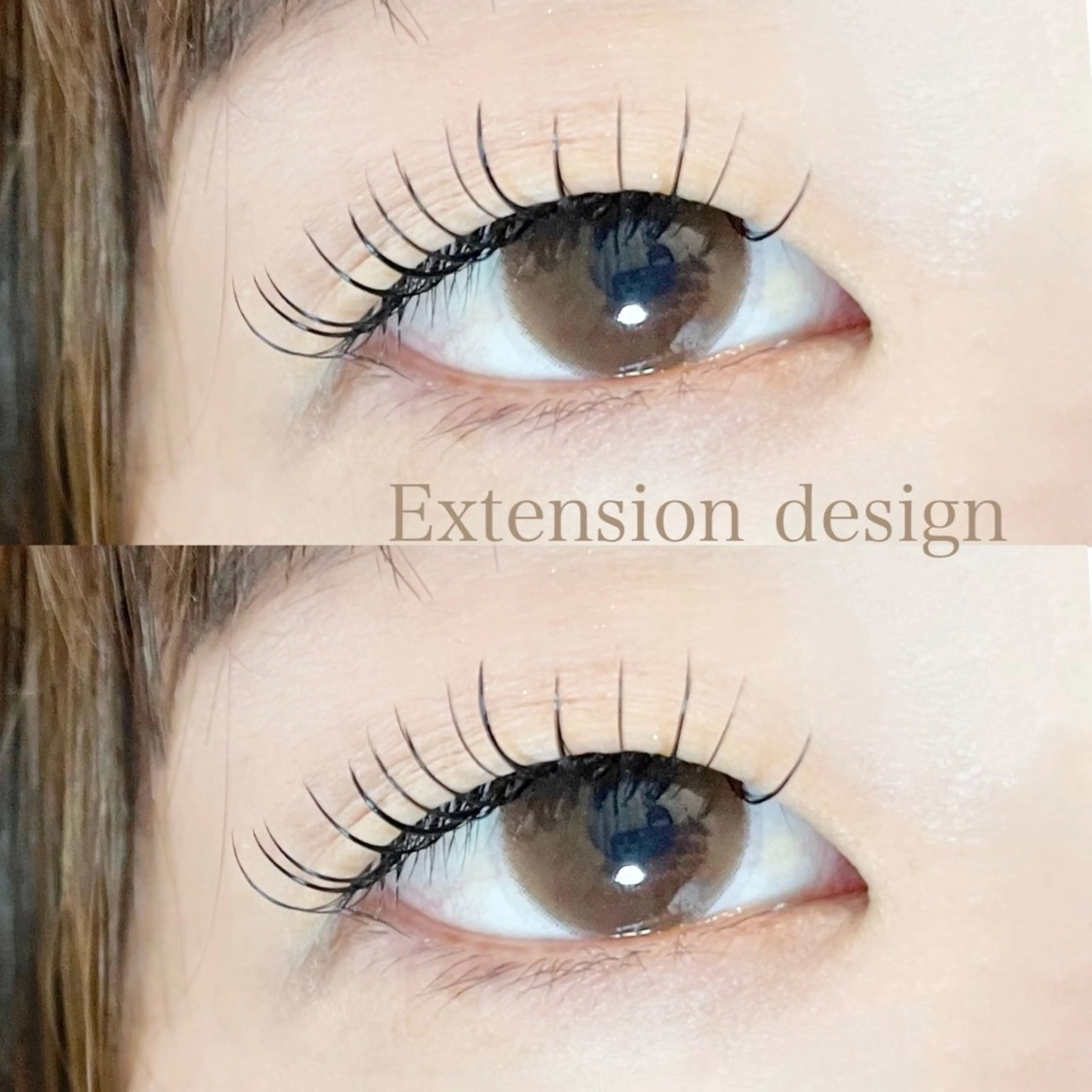 マツエク・マツパ 束感まつ毛 CCカール Cカール RECHELALOHA 福島店所属・RECHEL SAEのマツエク・マツパデザイン