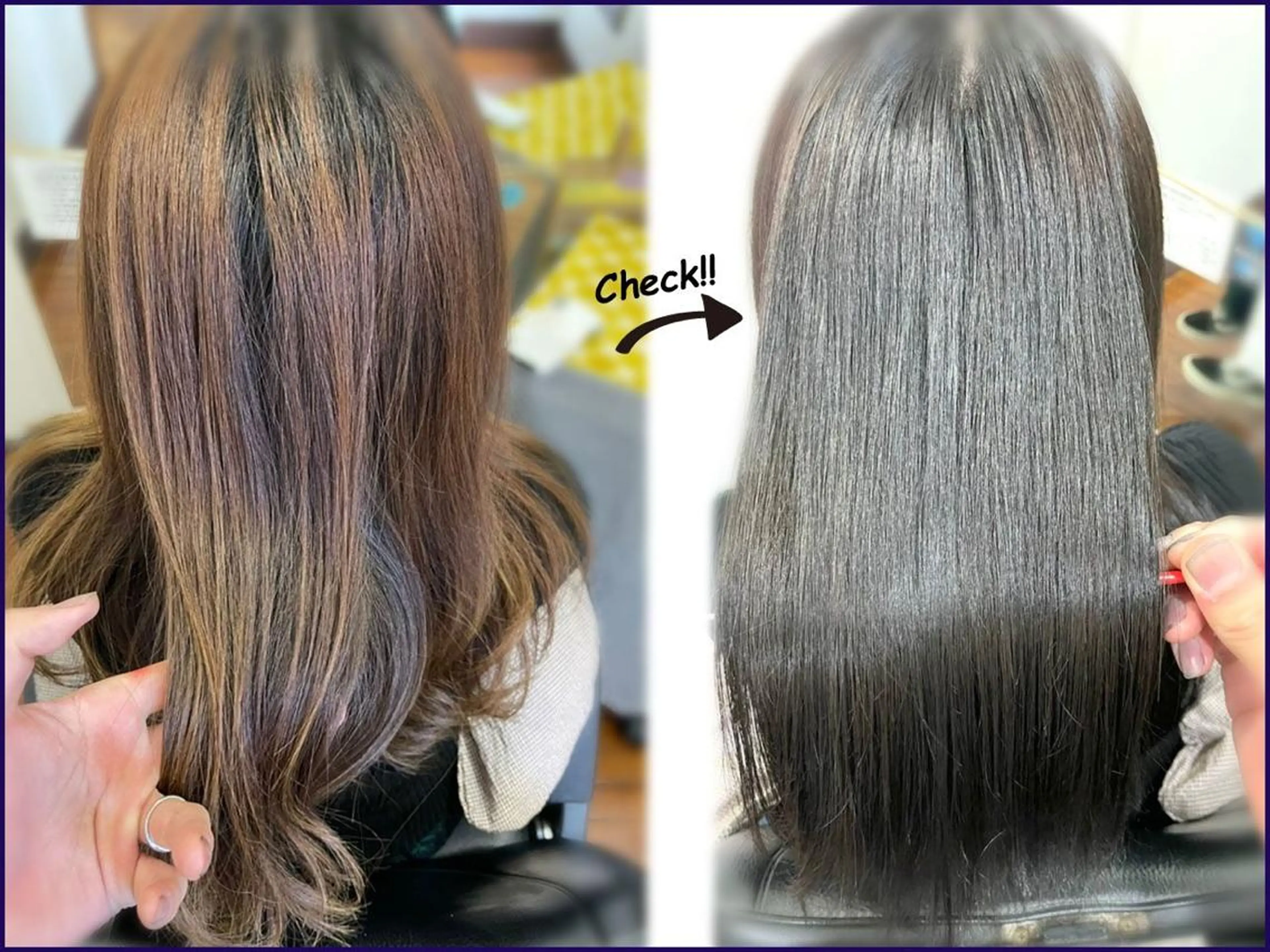 セミロング 髪質改善 トリートメント 髪質改善・美髪 カラー特化☆中嶋健人のヘアスタイル