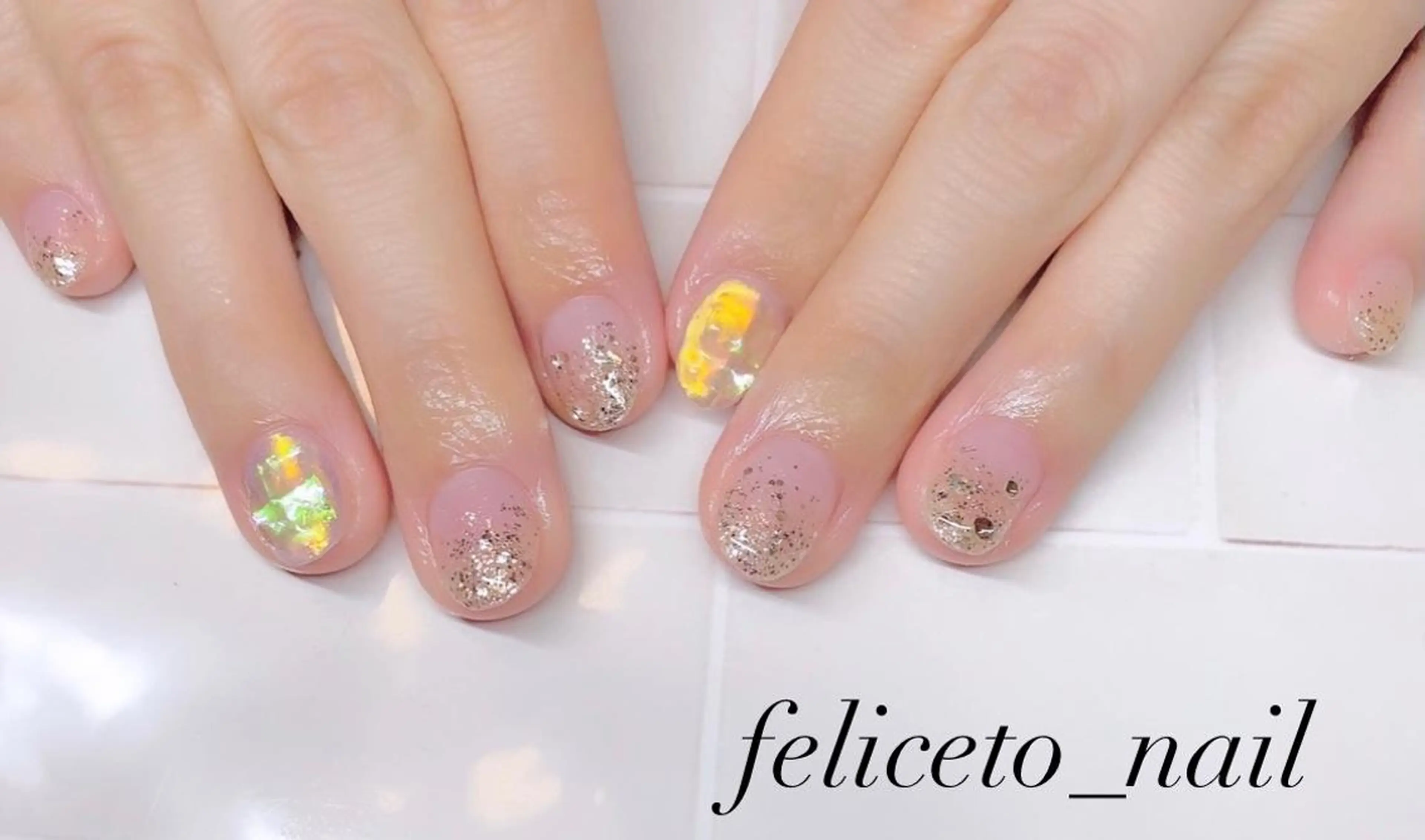 ネイル 氷ネイル・うるうるネイル feliceto_nail所属・Honokaホノカ nailのエステ・リラクイメージ