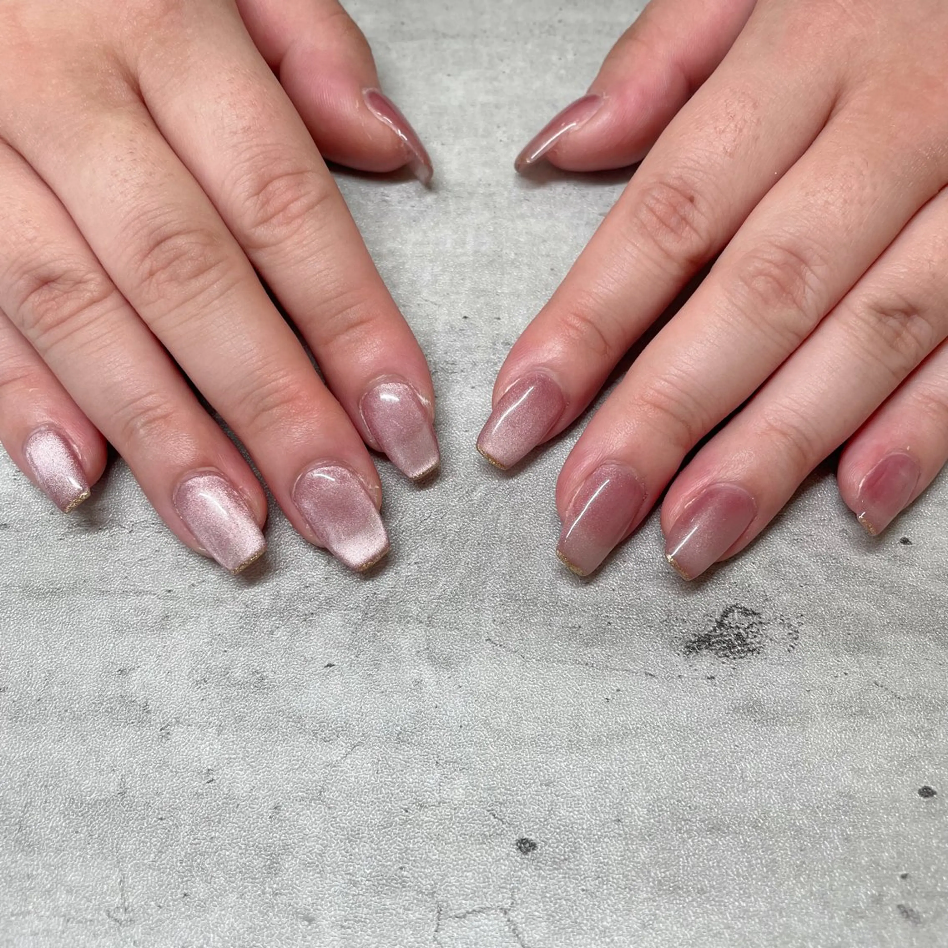 ネイル ラメ(グリッター) マグネットネイル seri joieangeのネイルデザイン