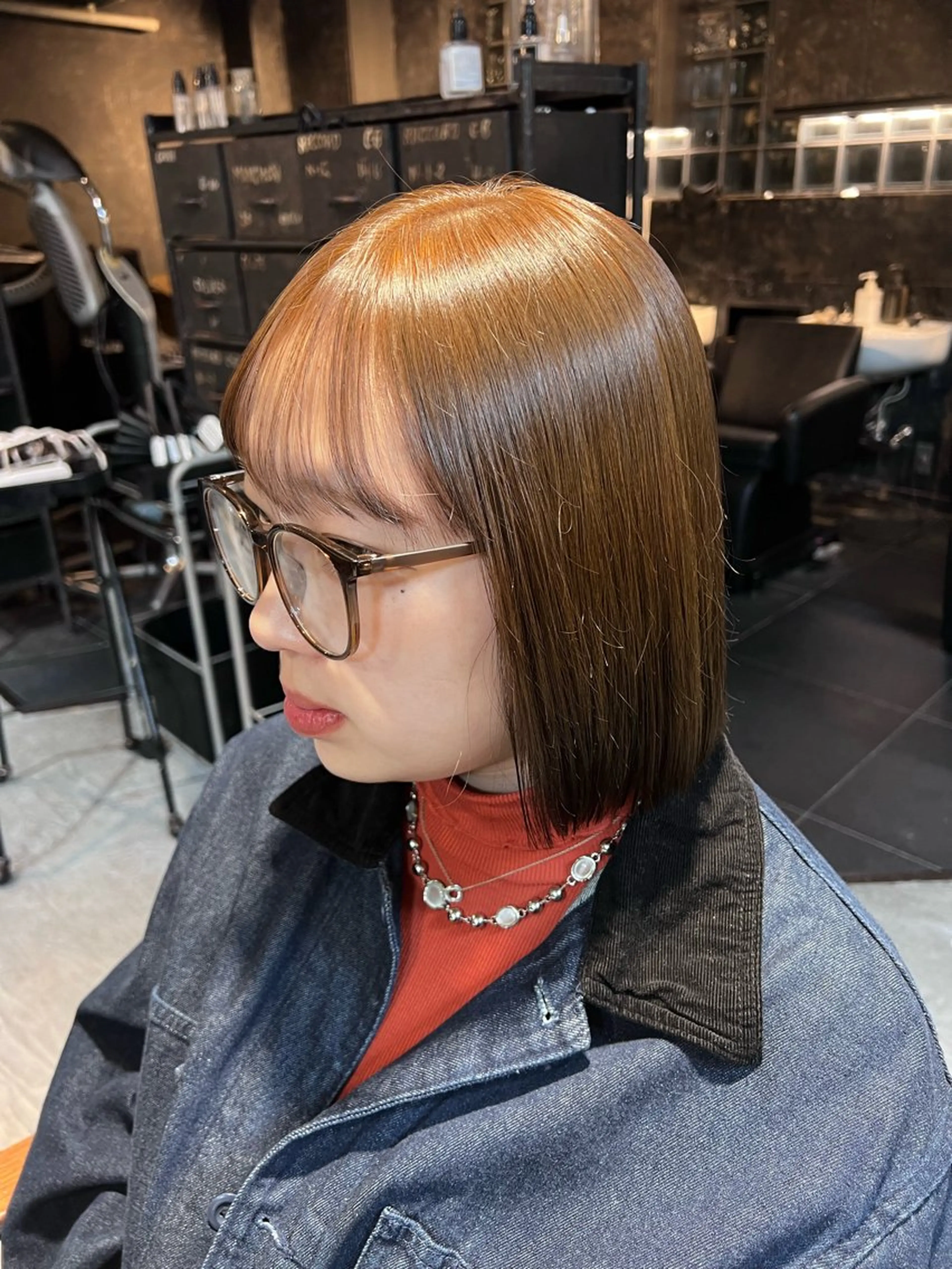 ショート ボブ カット ヘアカラー 🫐ハイトーンカラー RIRIKA🌻のヘアスタイル