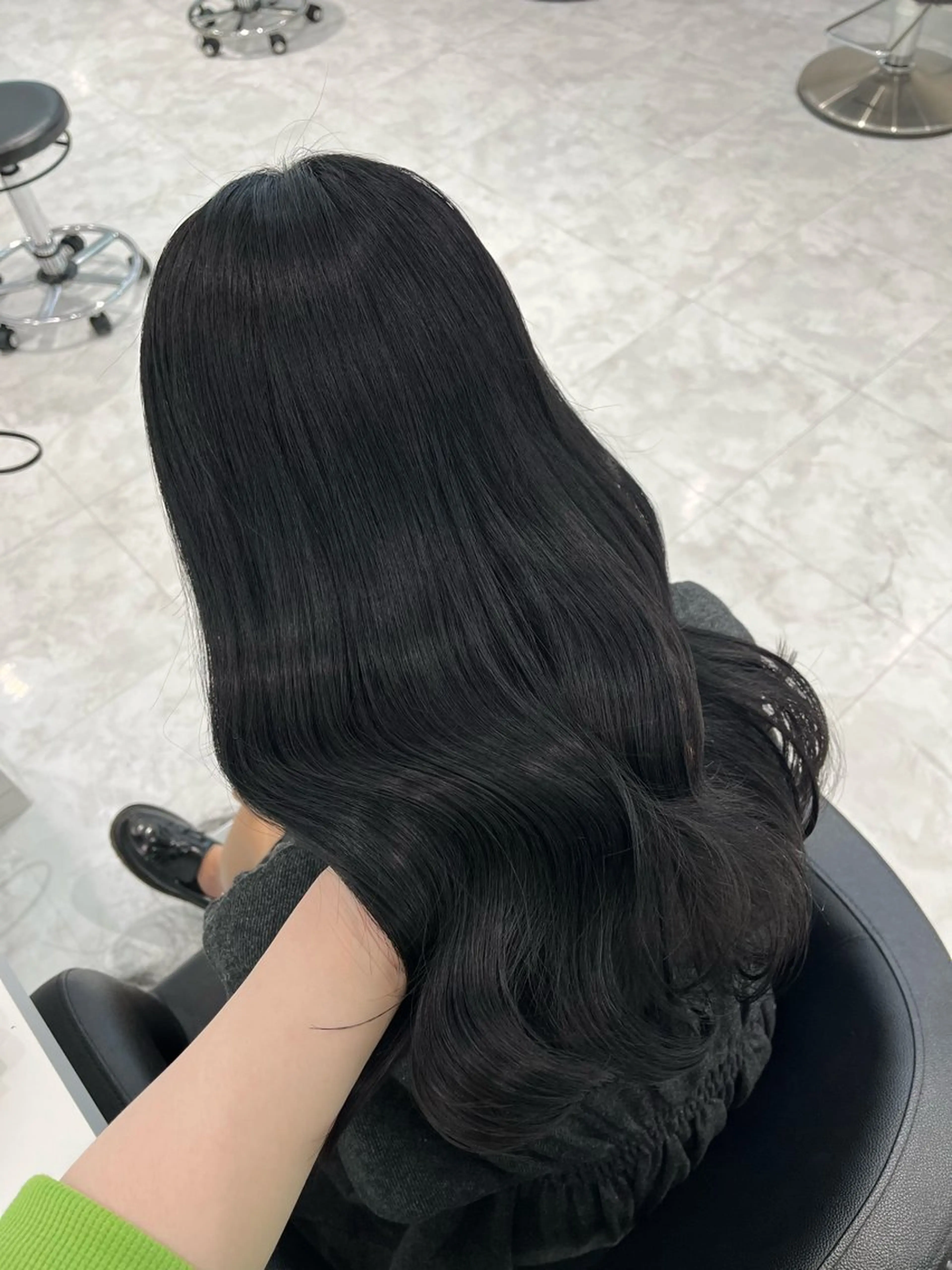 ロング カラー ヘアカラー トリートメント ヘッドスパ ヘアセット 💖SAE💖 銀座美容師のヘアスタイル