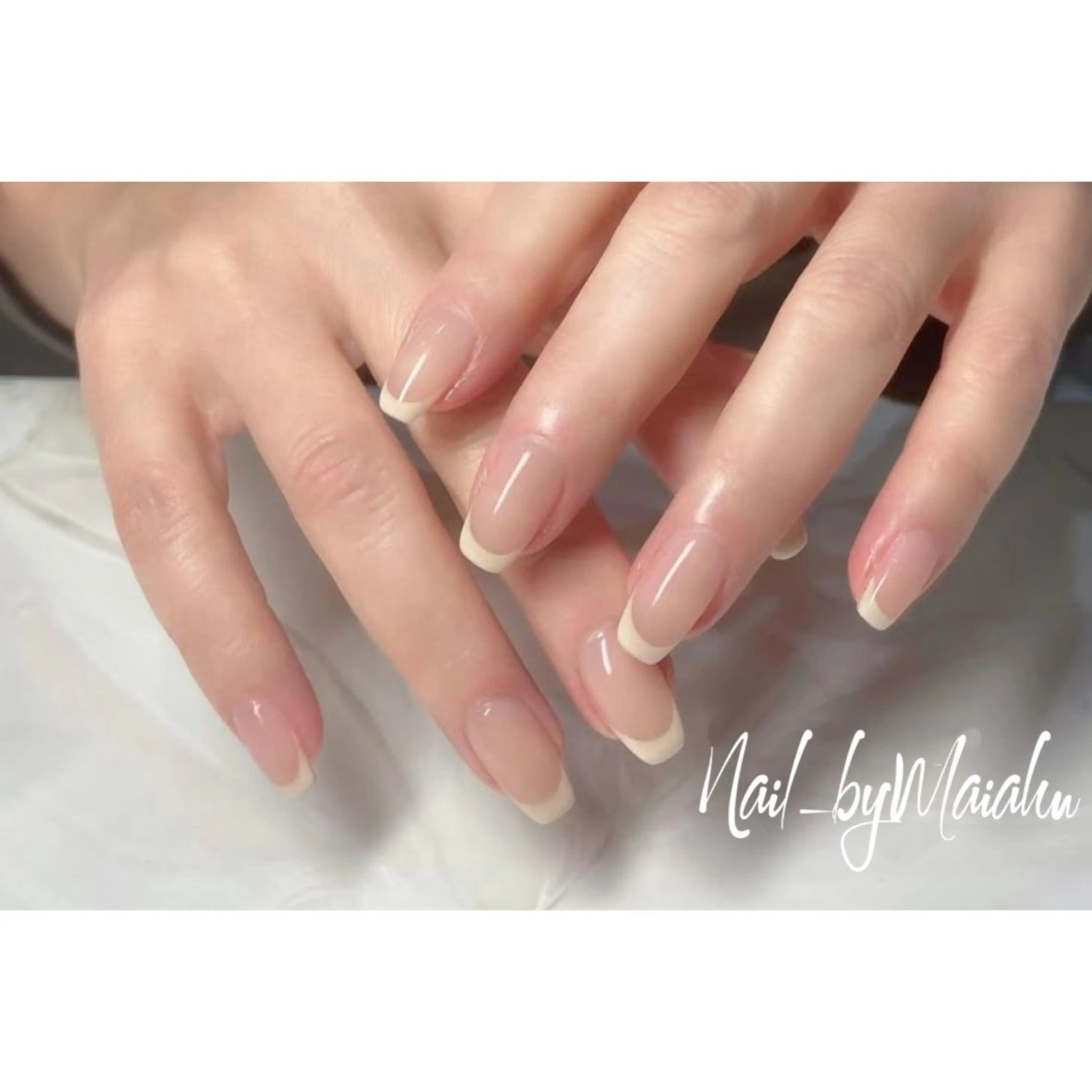 ネイル ハンドネイル ⏦マイアン 𐙚 NUDGE⏦のネイルデザイン