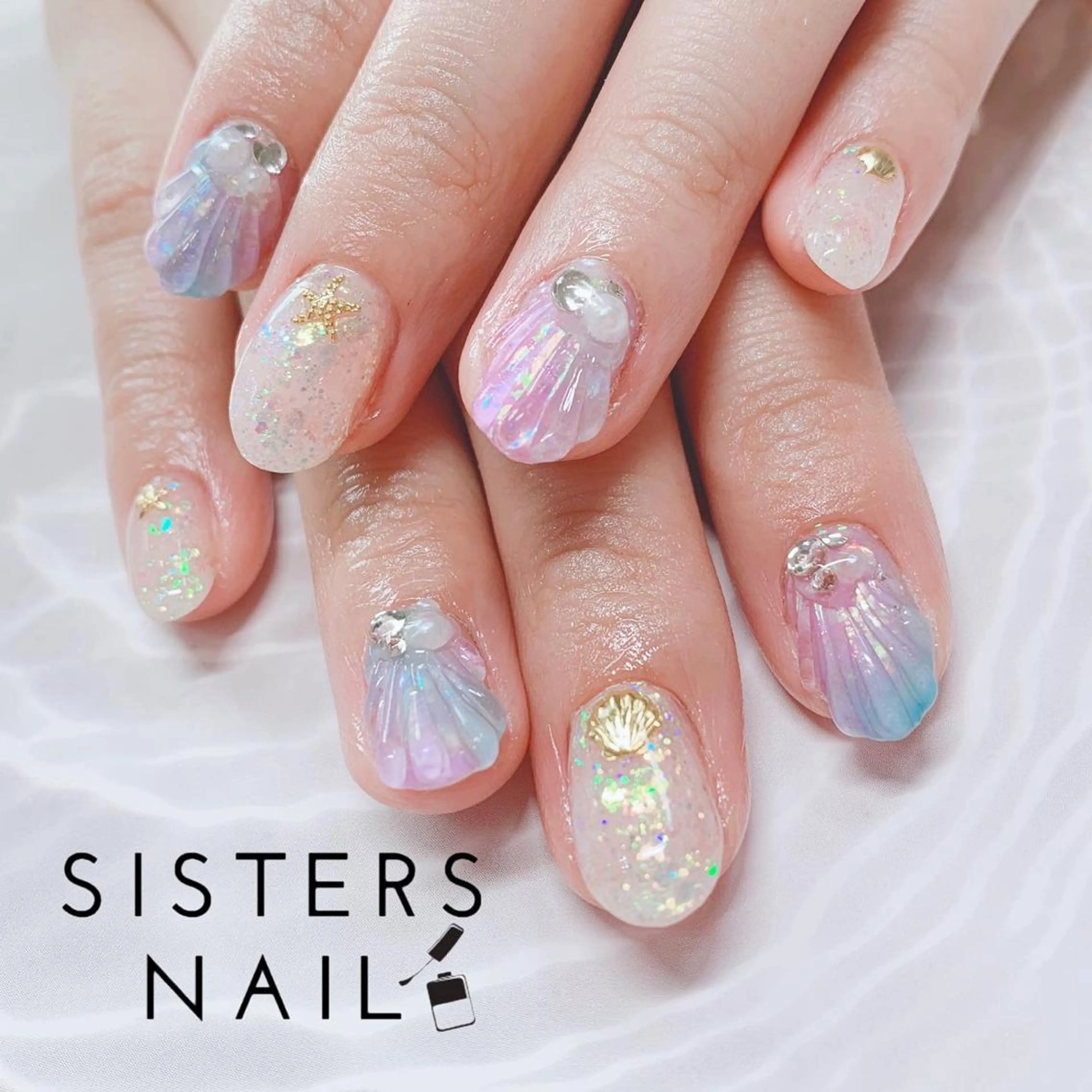ネイル ハンドネイル ハンドケア sisters nail.fのネイルデザイン
