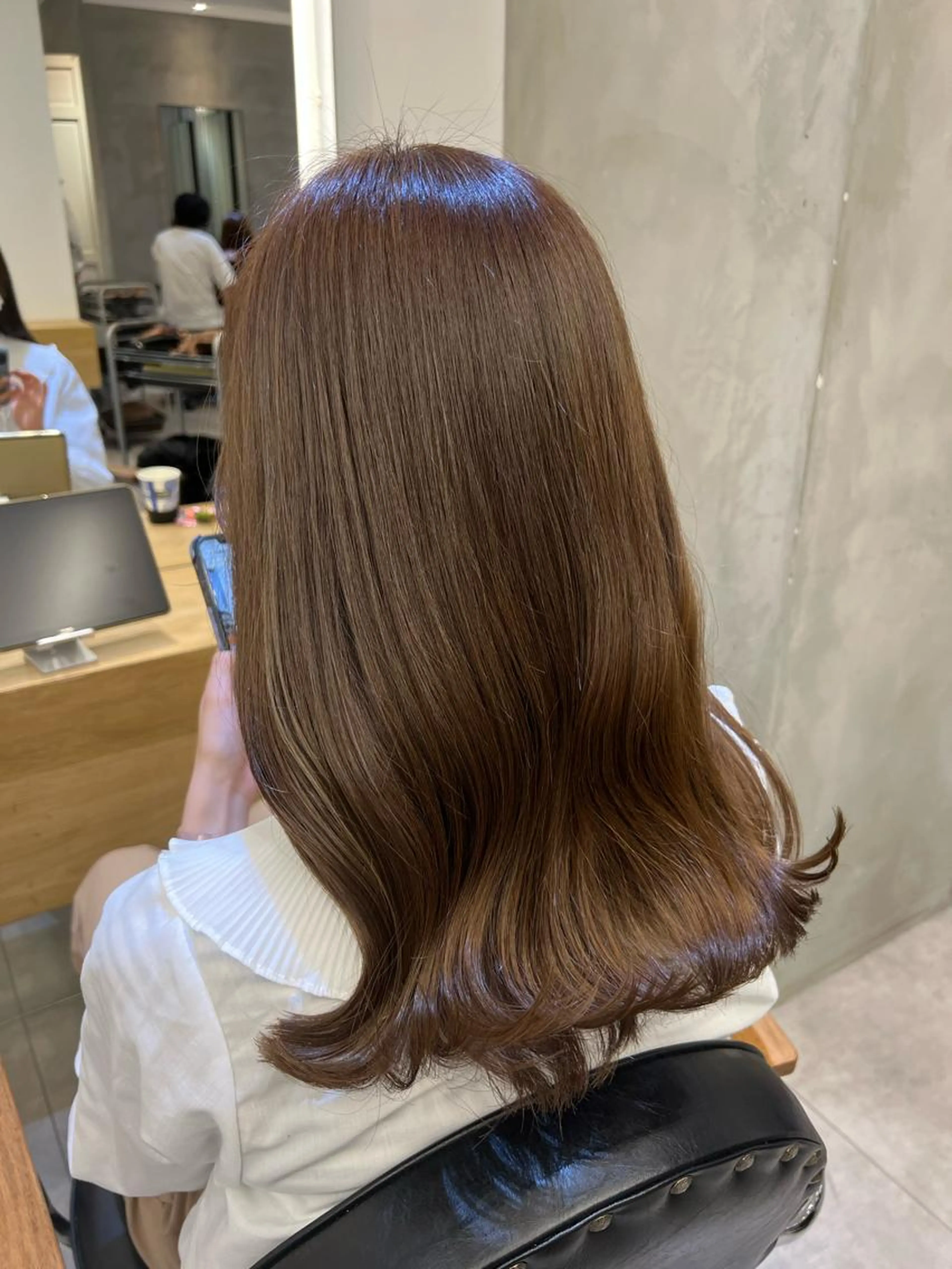 🍉🏆夏の🏆🍉可愛い保障付き❤髪質改善inカラー&超音波3stepトリートメント&メンテナンスカット✨の写真