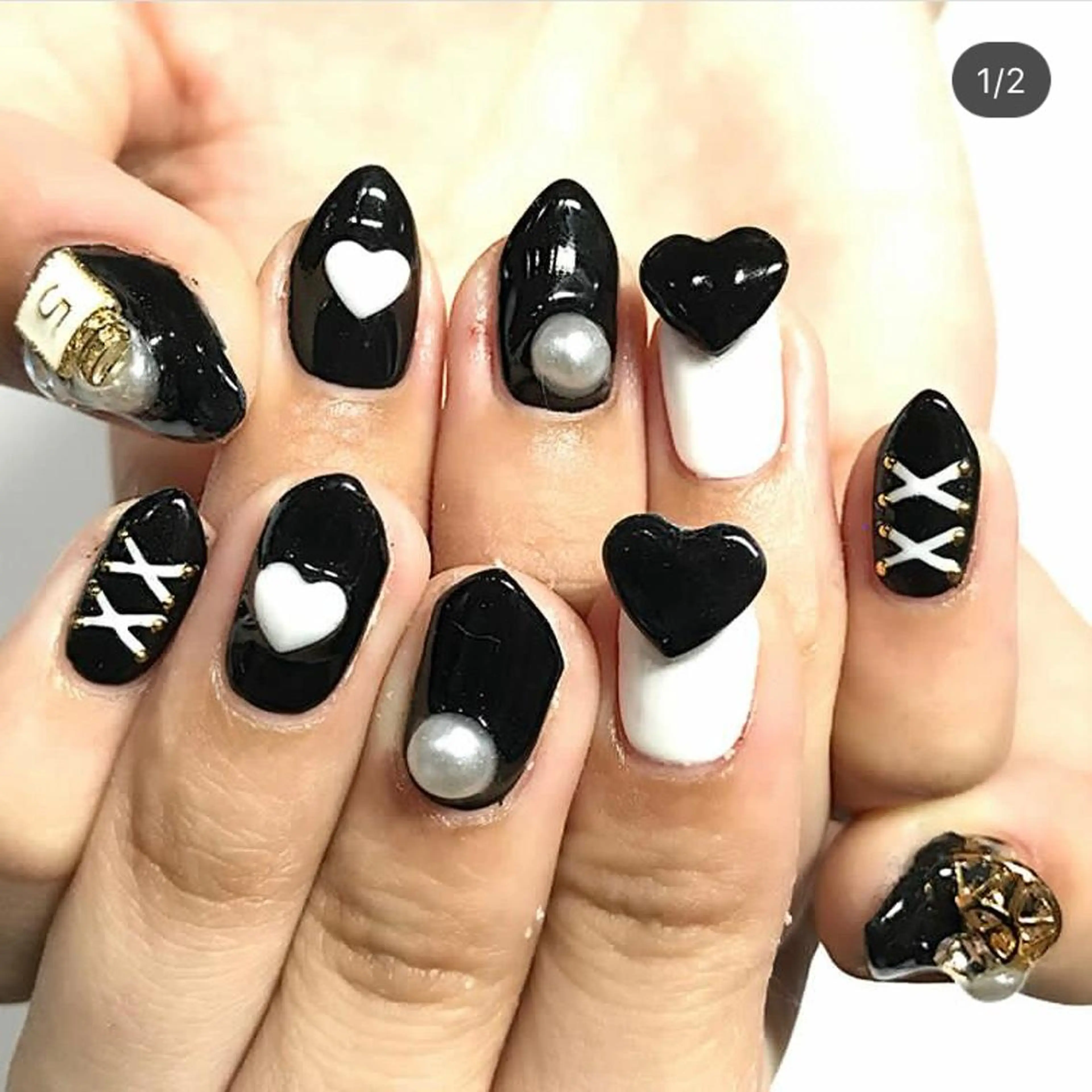 ネイル ジェルネイル 渋谷ビュレネイル Kaoruのネイルデザイン