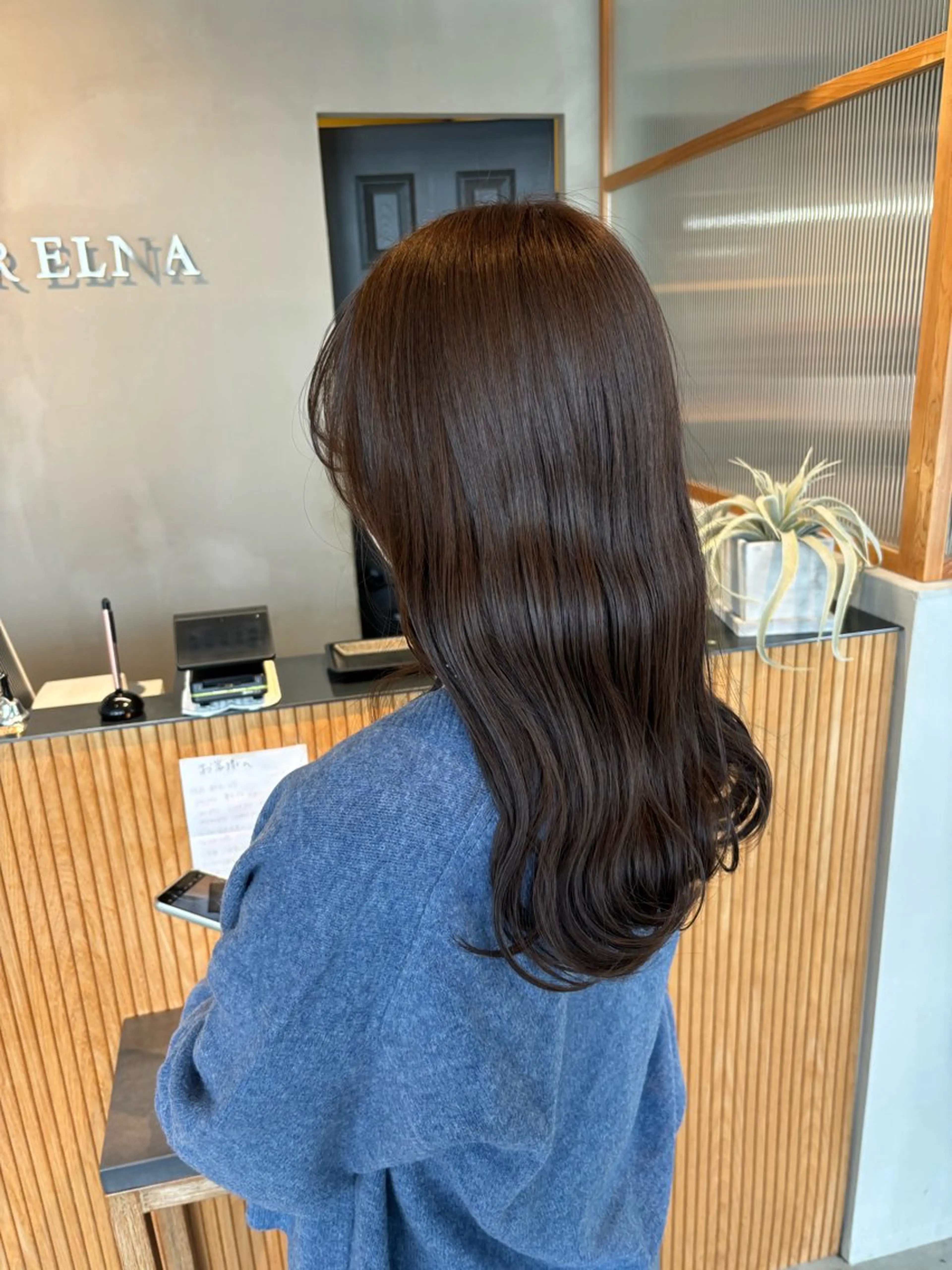 セミロング カラー AUBE HAIR elna　仙台東口店 【オーブ ヘアー エルナ】所属・AUBE 浅野のヘアスタイル