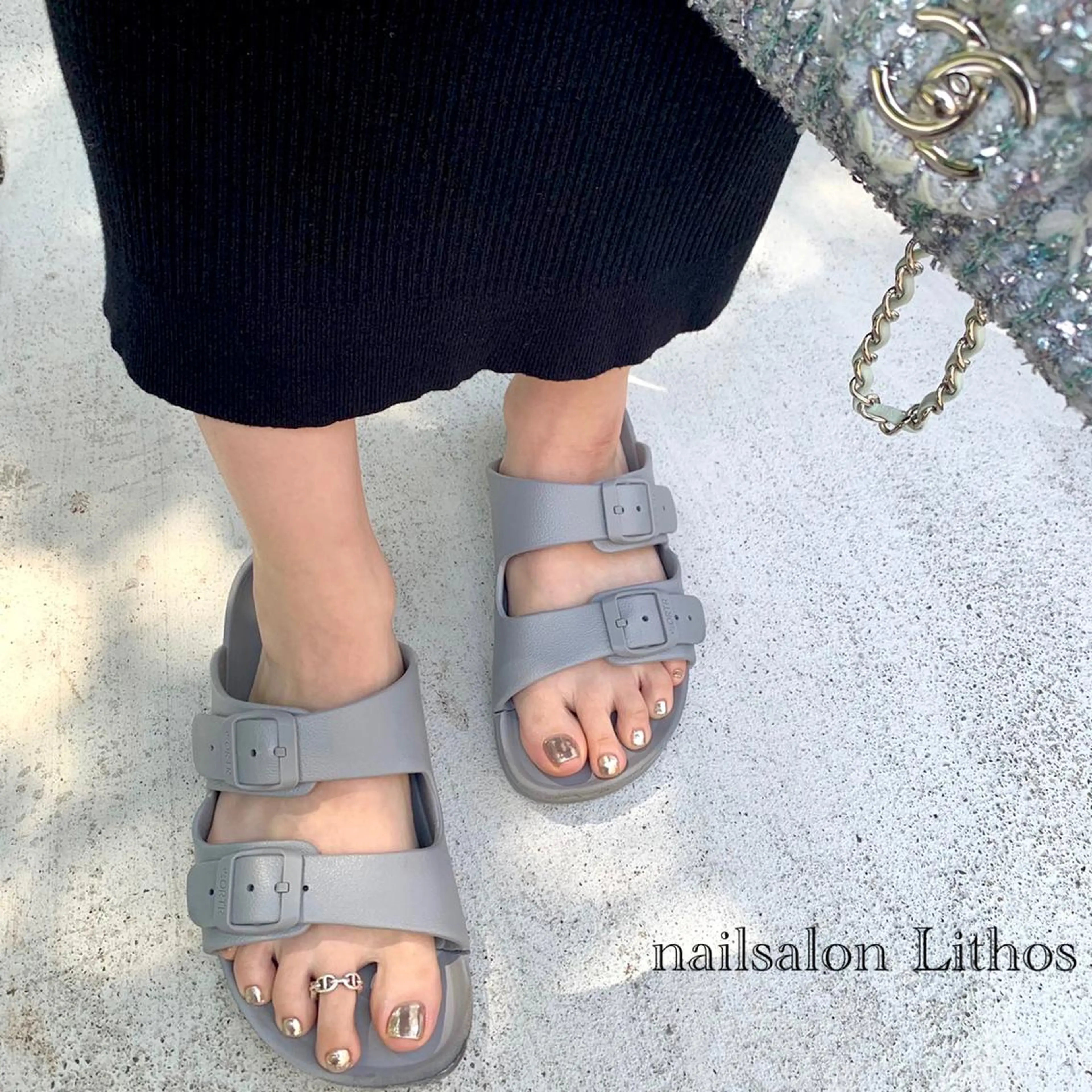 ネイル フットネイル nailsalon Lithos所属・nailsalon Recontreのネイルデザイン