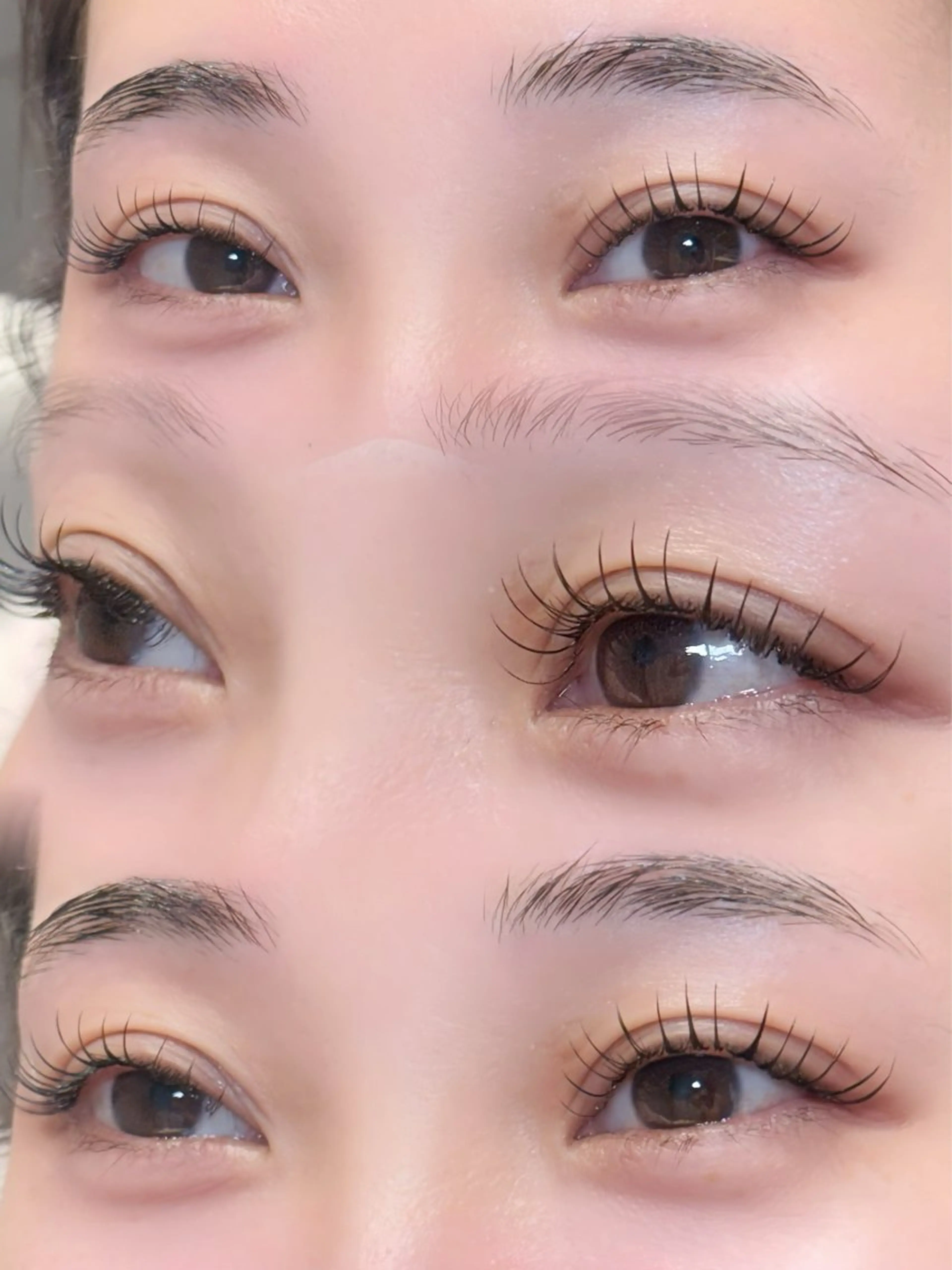 マツエク・マツパ 束感まつ毛 ナチュラル マツエク cherien eyelash&eyebrow（salon village）所属・梅津/cherien 渋谷・明治神宮前のマツエク・マツパデザイン