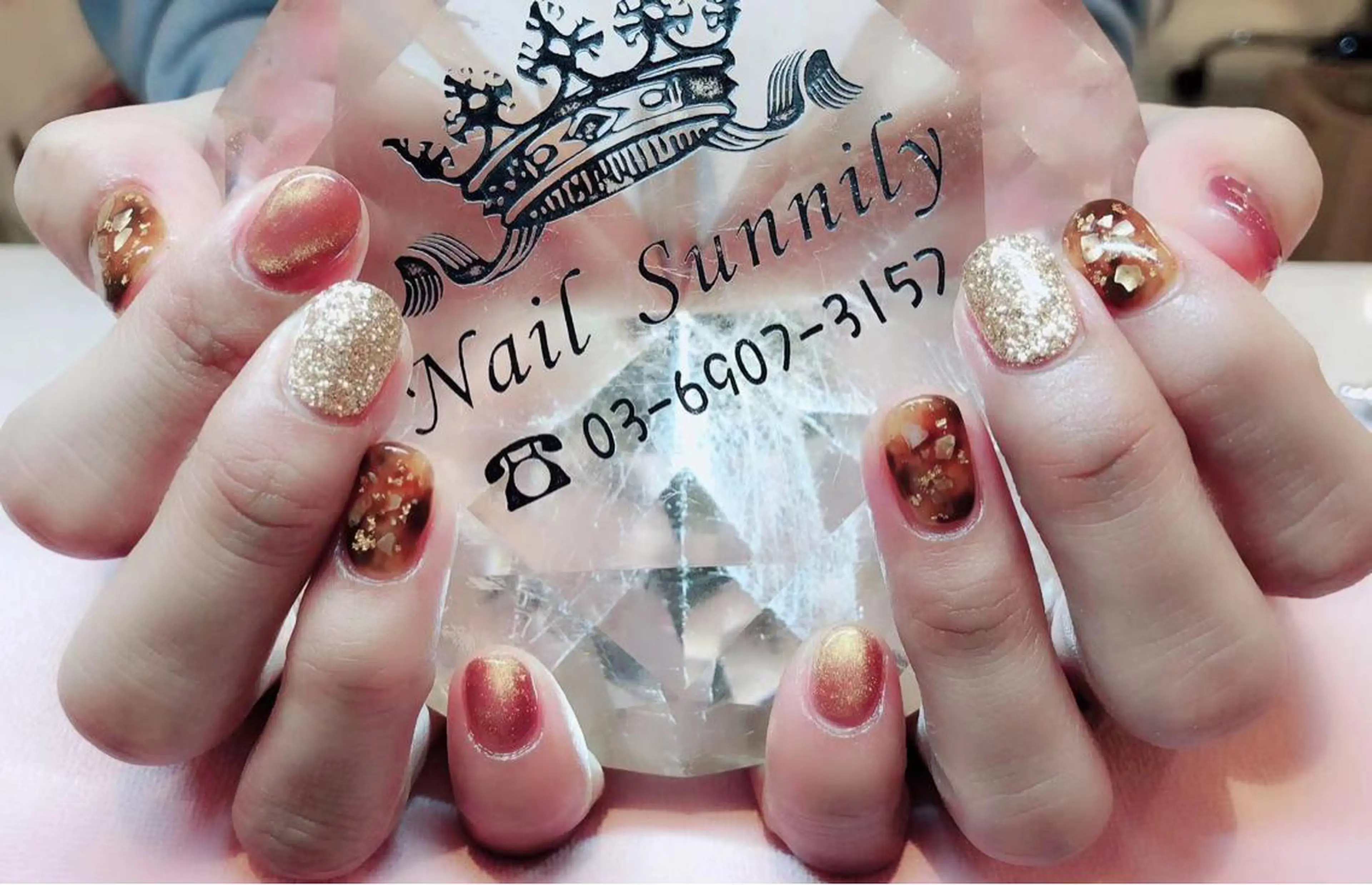 ネイル 長さだし専門店 M2　rikaのネイルデザイン