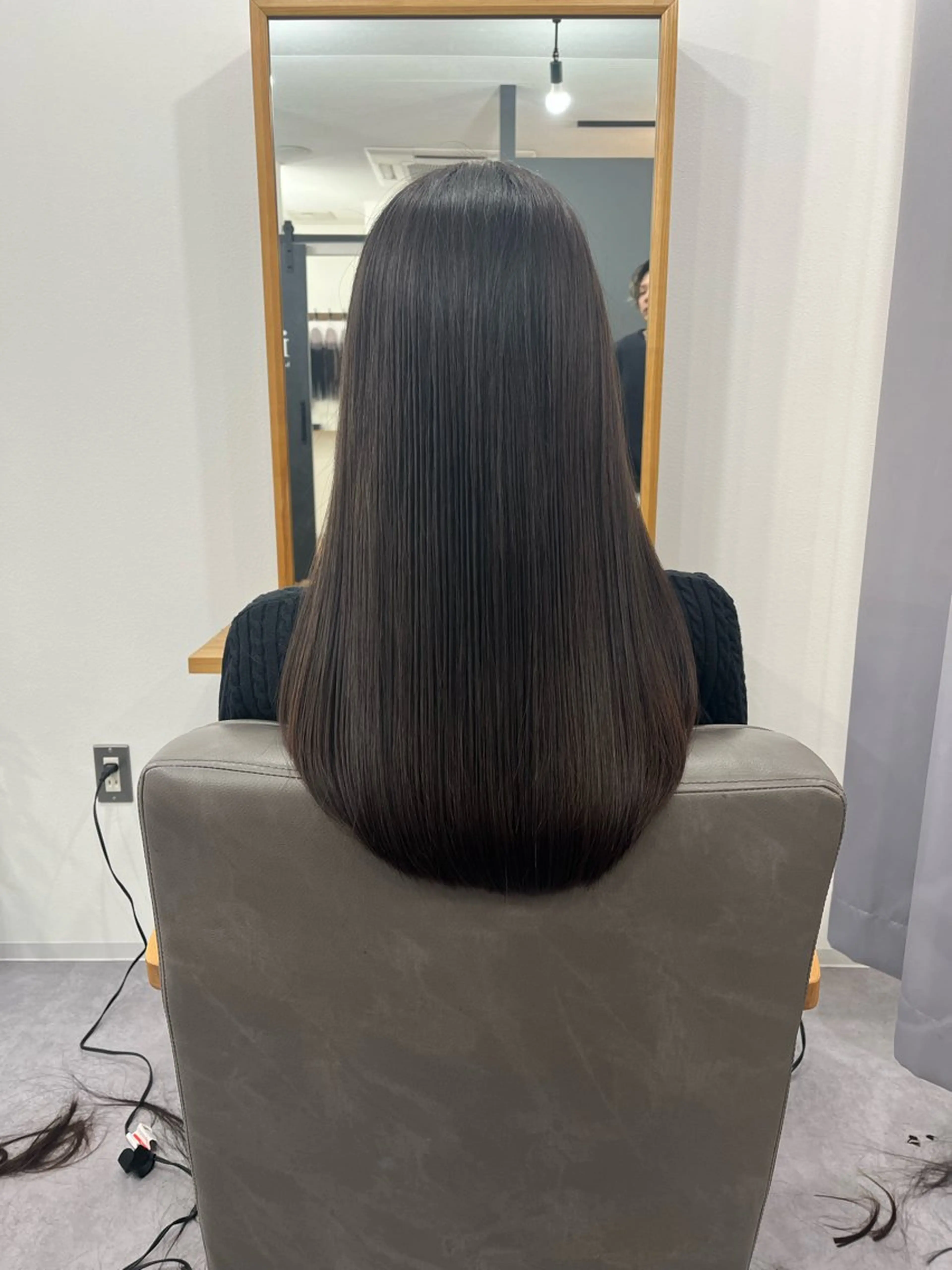 セミロング ヘアカラー トリートメント アスカ 🌟のヘアスタイル