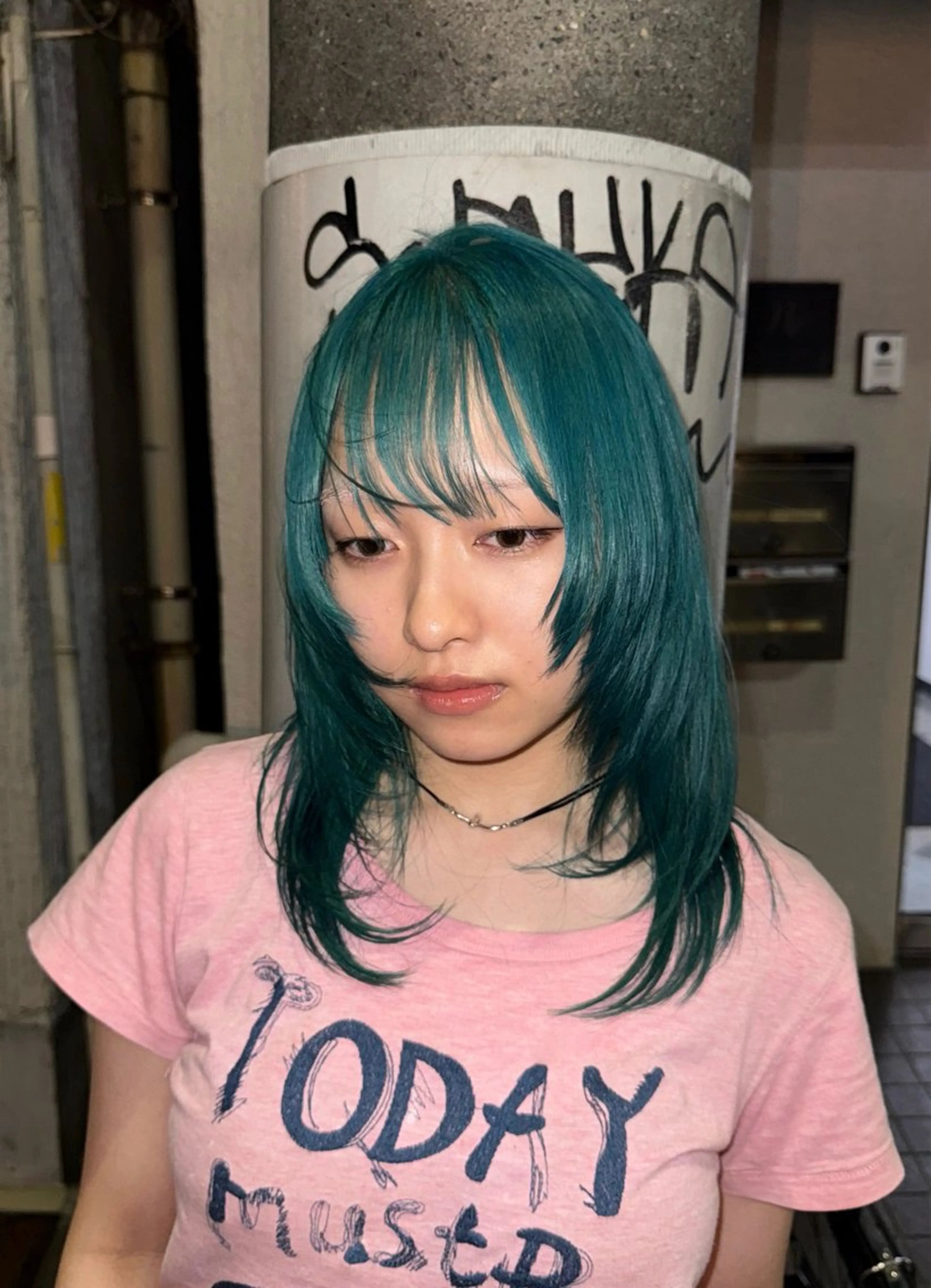 ミディアム カラー ヘアカラー MOMO ★のヘアスタイル