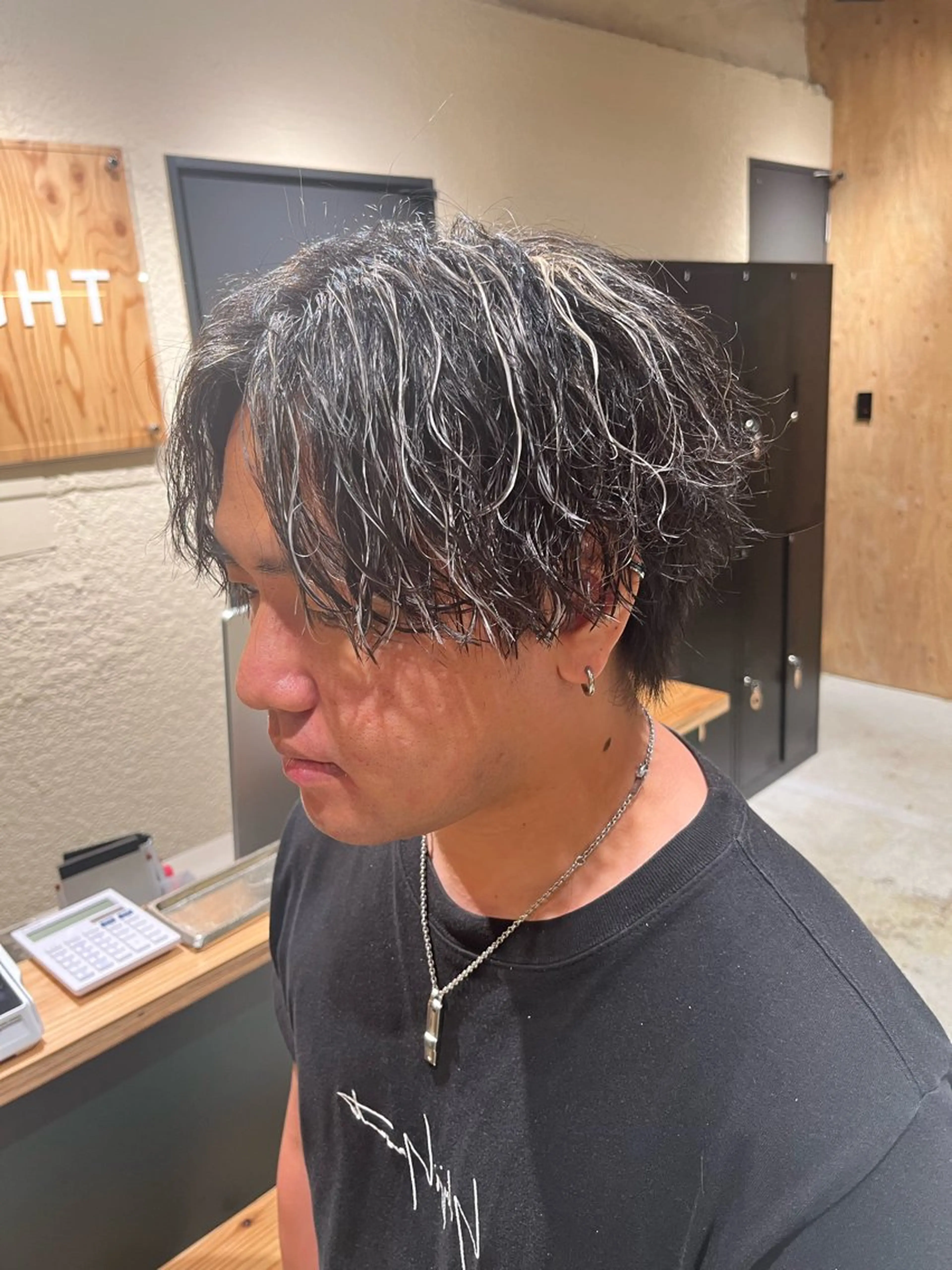 メンズ カット ヘアカラー パーマ 🏅EIGHT難波/ 【店長】タモツのヘアスタイル