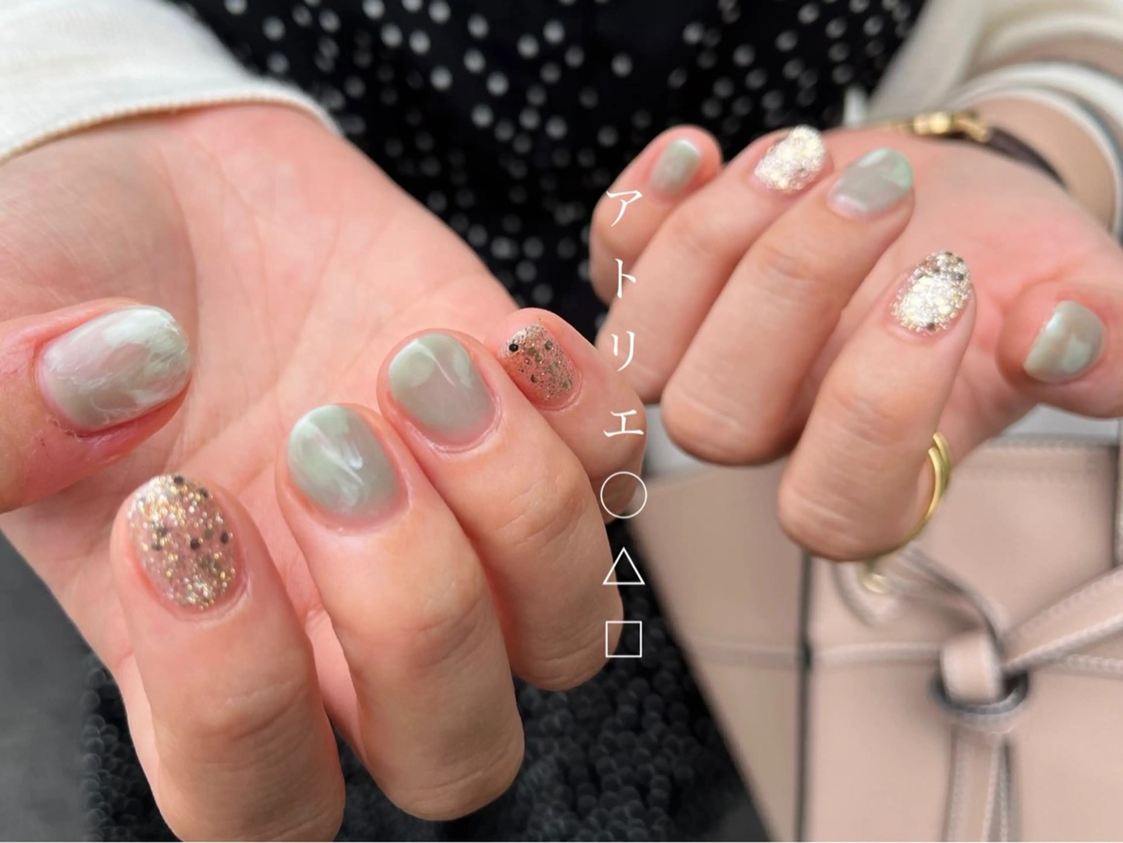 ネイル ハンドネイル アトリエ ○△□のネイルデザイン
