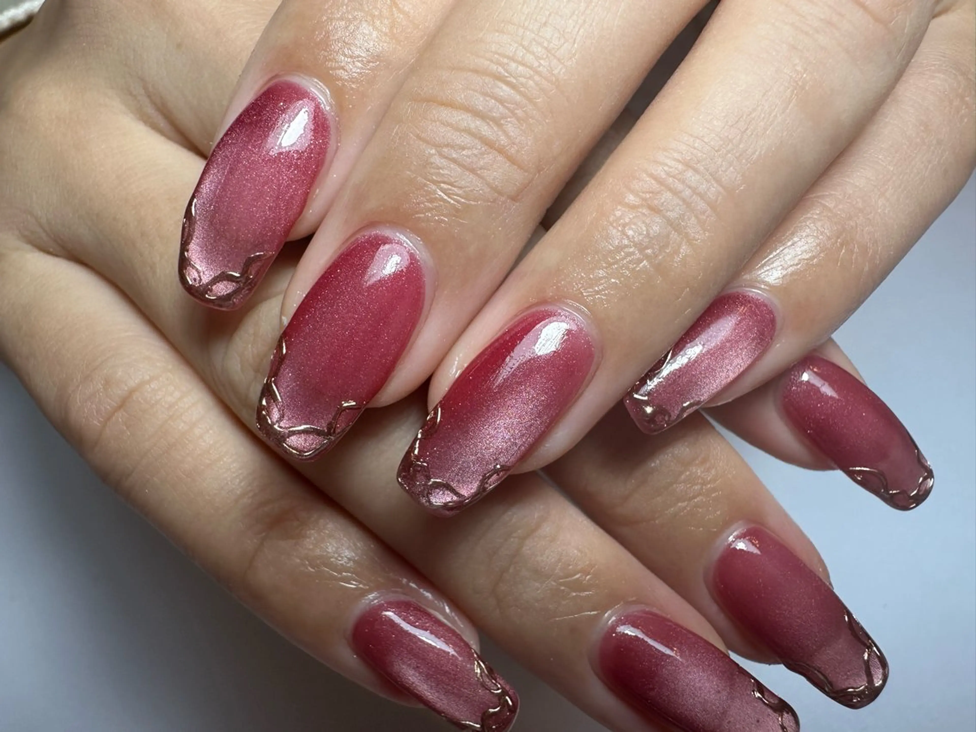 セミロング ハンドネイル shandy nail所属・shandy nailのネイルデザイン