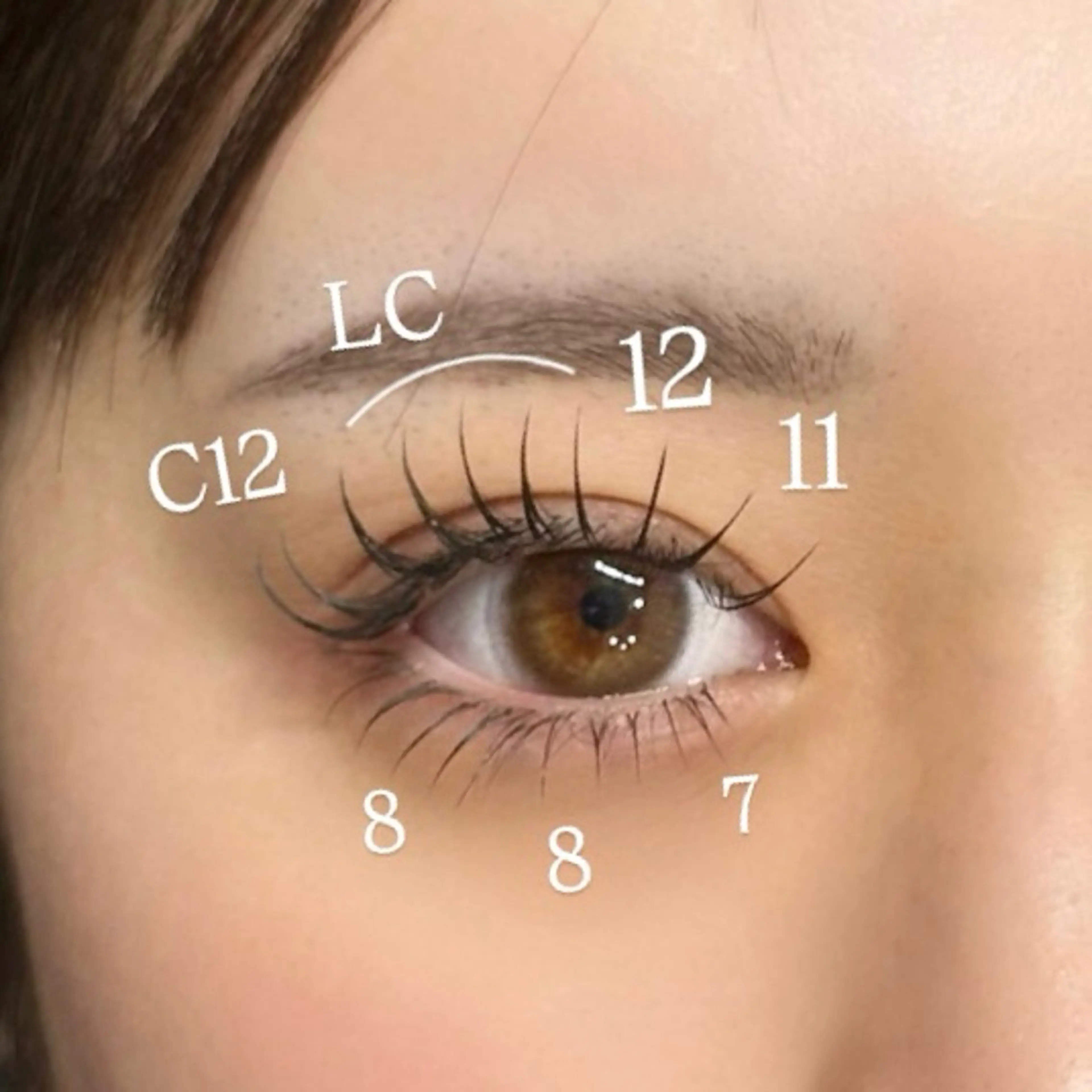 マツエク・マツパ マツエク AILEEN *のマツエク・マツパデザイン