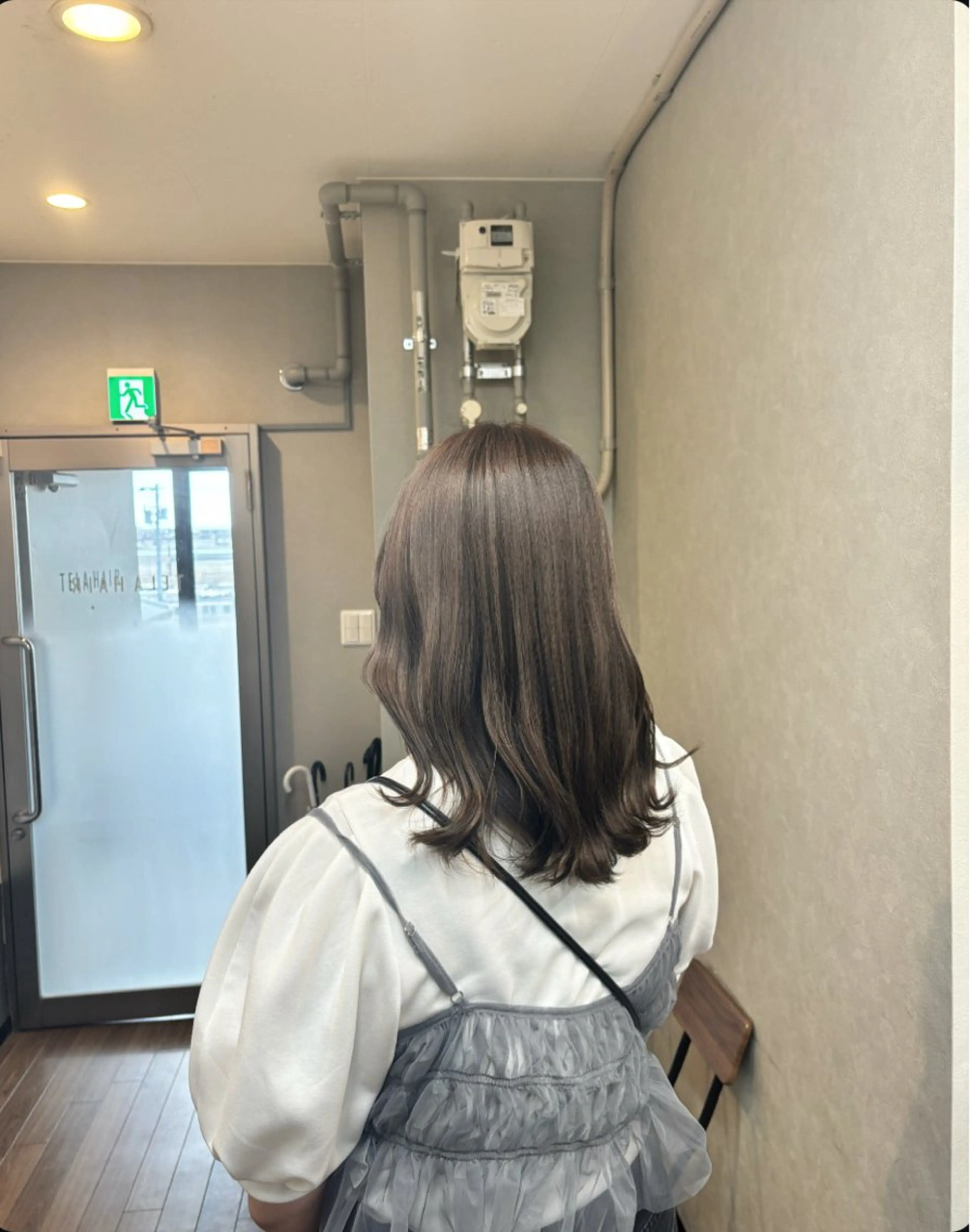 ミディアム 🩵 honoka🩵のヘアスタイル