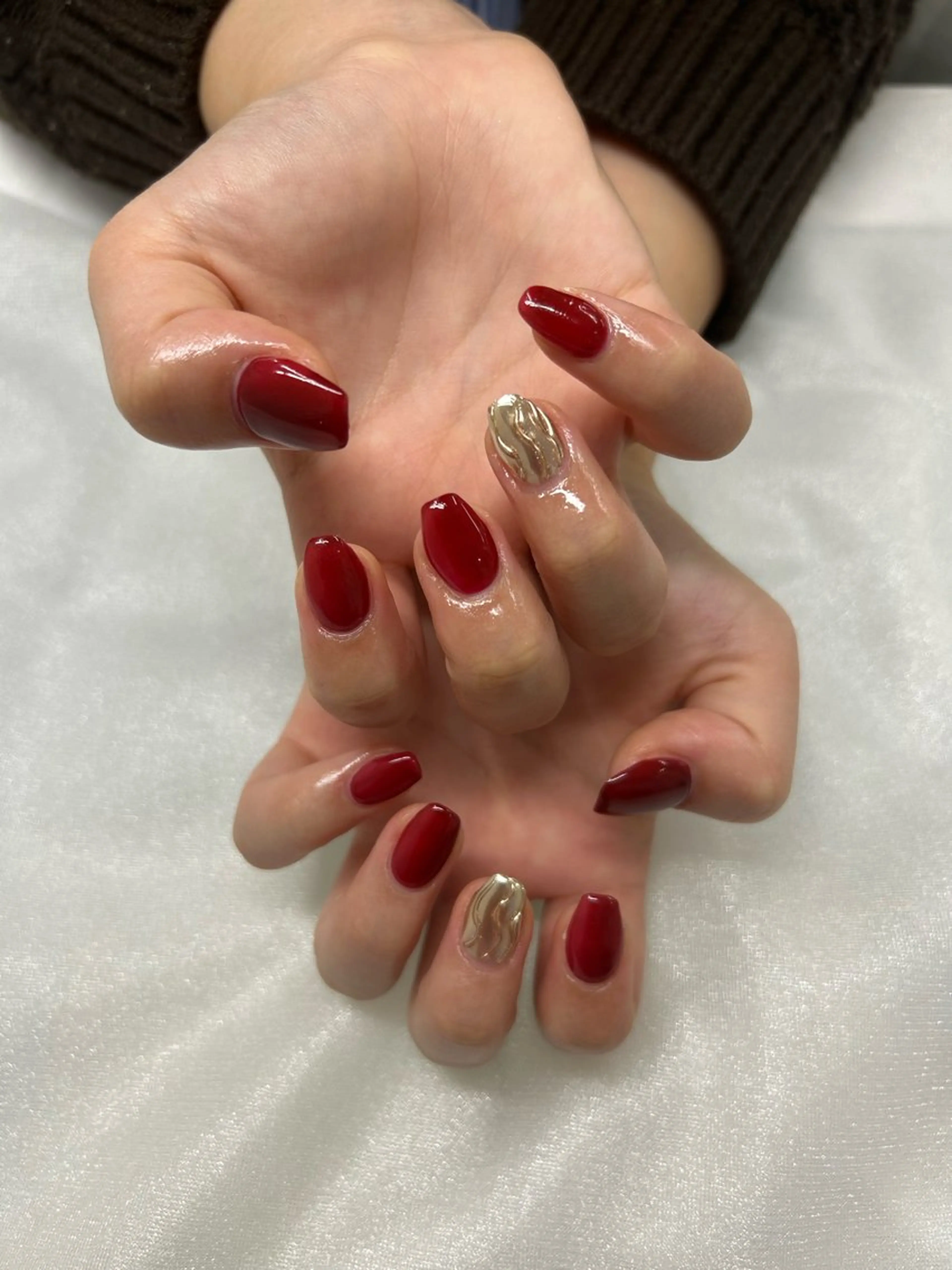 ネイル シンプルネイル 加藤 楓子のネイルデザイン