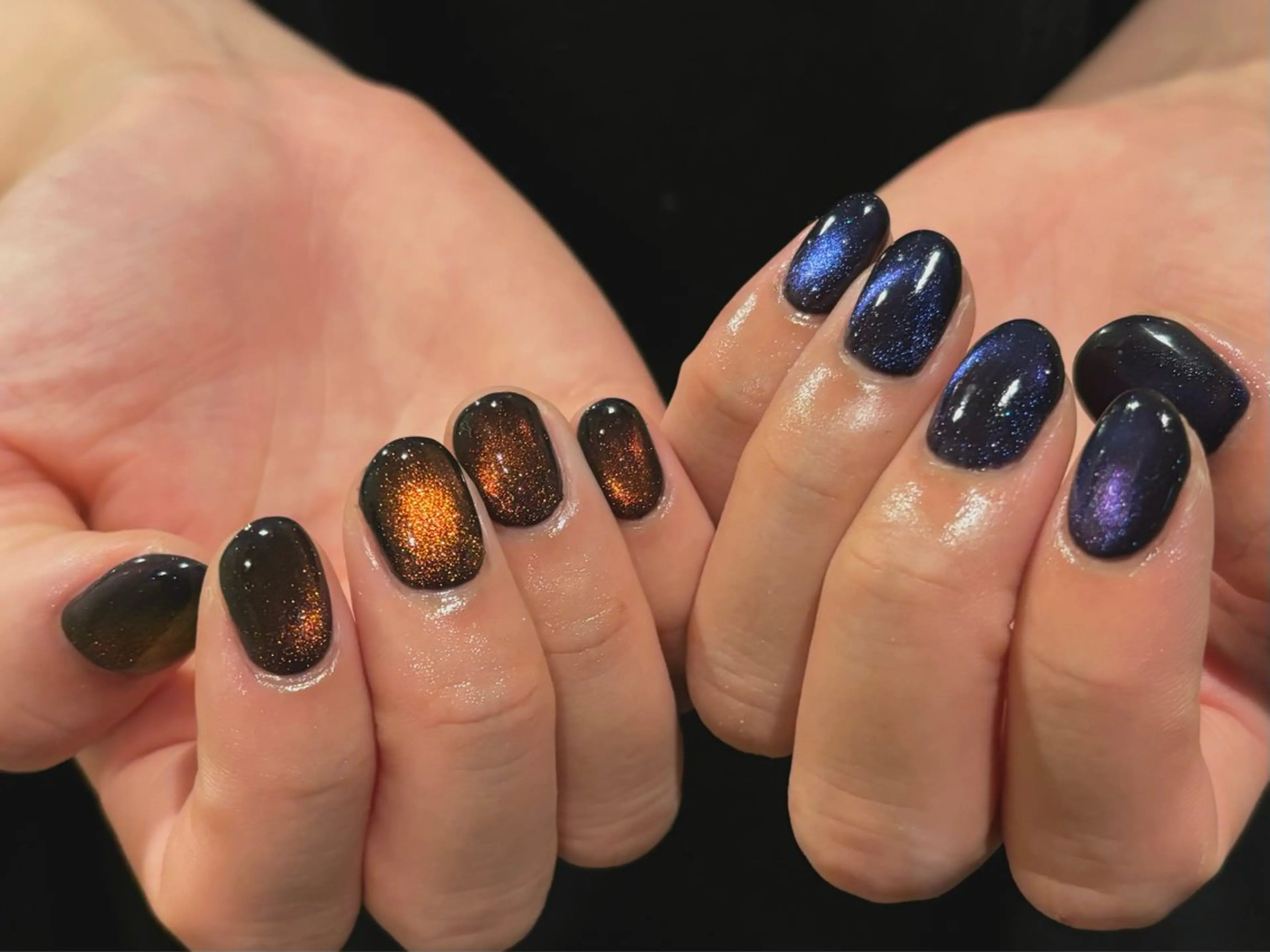 ネイル グリーン ハンドネイル epanouir mihoのネイルデザイン