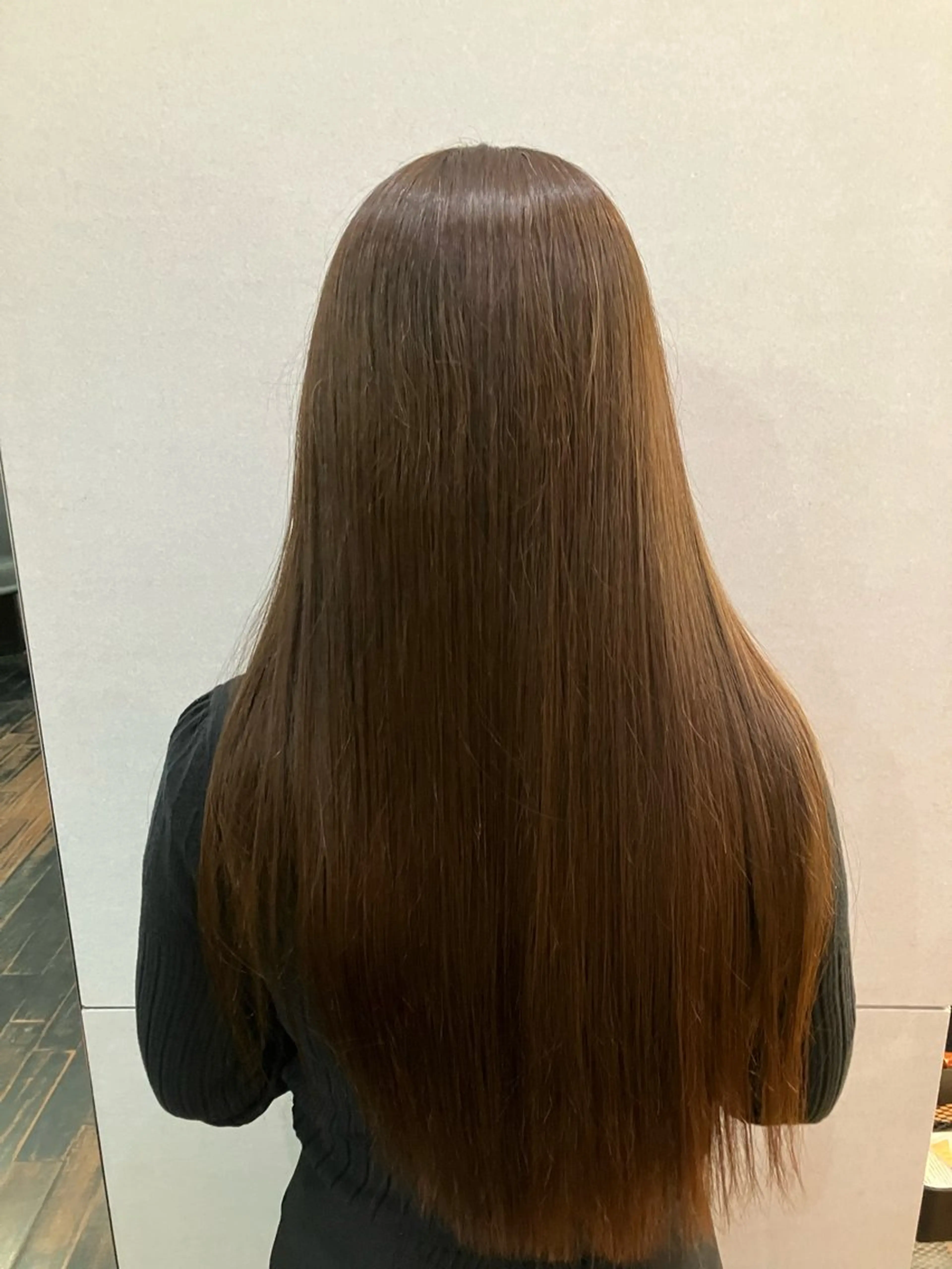 カラー ベージュカラー ヘアカラー トリートメント minnano・policy所属・miu 💫のヘアスタイル