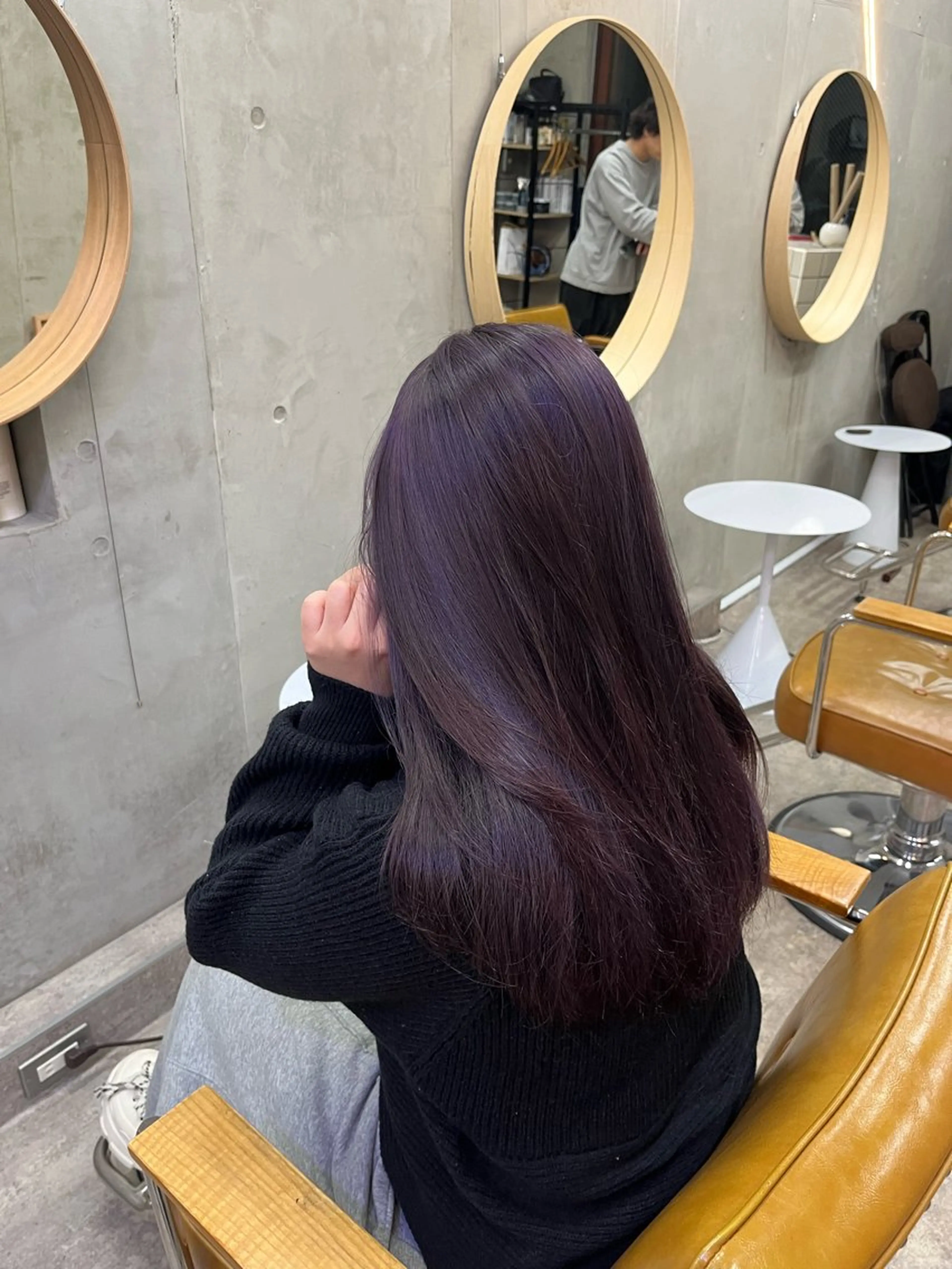 ロング ヘアカラー SALT WATER所属・🫐 𝐌𝐚𝐨 🫐似合わせcutのヘアスタイル